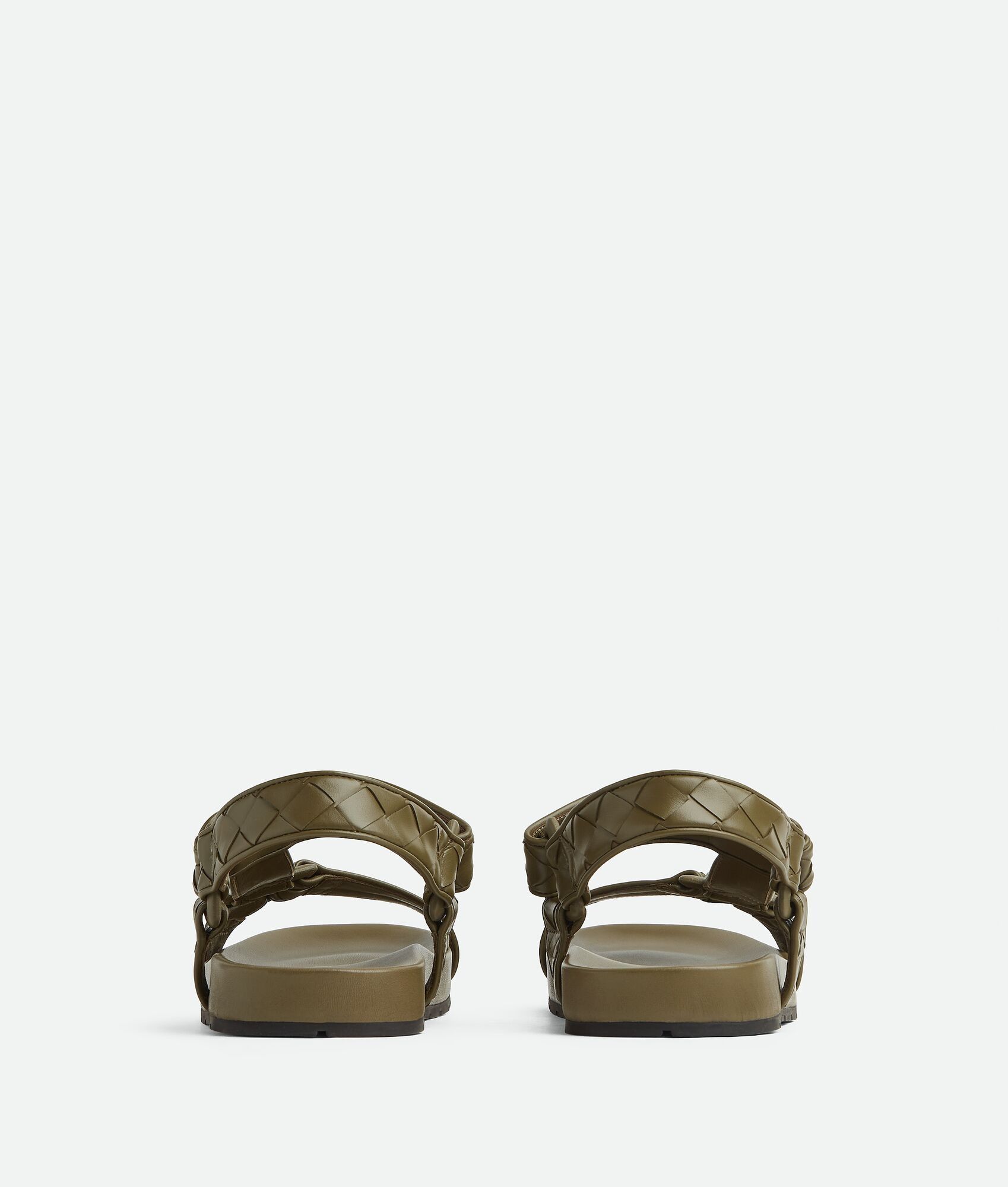 Bottega Veneta o1w1db10825 Trip Sandals in Mud Size US 11 / EU 44 - 3 Thumbnail