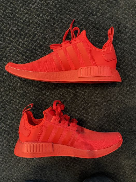 Adidas nmd hot sale triple red