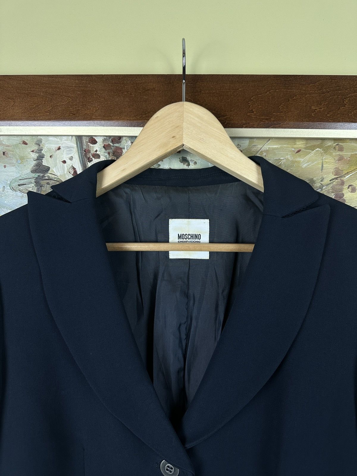 Designer × Moschino Moschink cheap and chic navy blazer Size M / US 6-8 / IT 42-44 - 3 Thumbnail