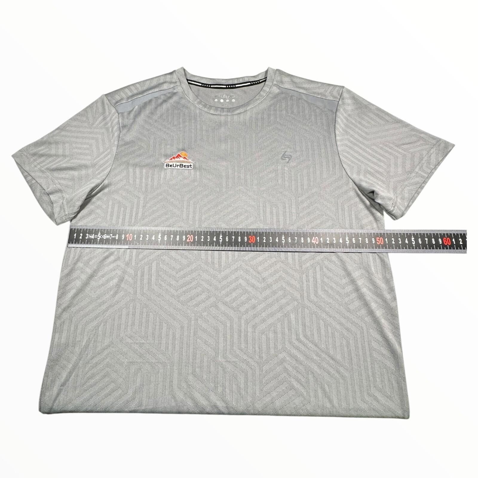 Other Soulux T-Shirt Men's UK Size M Grey Geometric Pattern Size US M / EU 48-50 / 2 - 8 Thumbnail