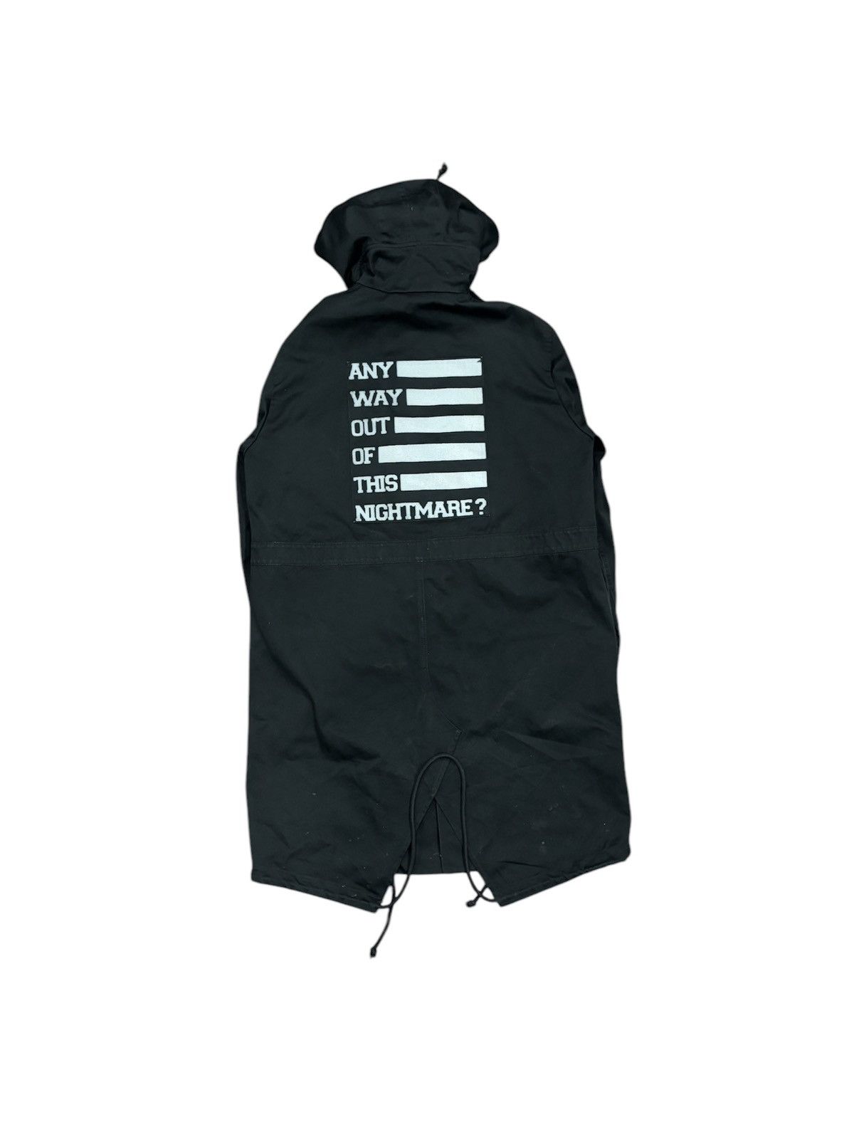 RAF Simons “Any Way Out of This Nightmare” Parka