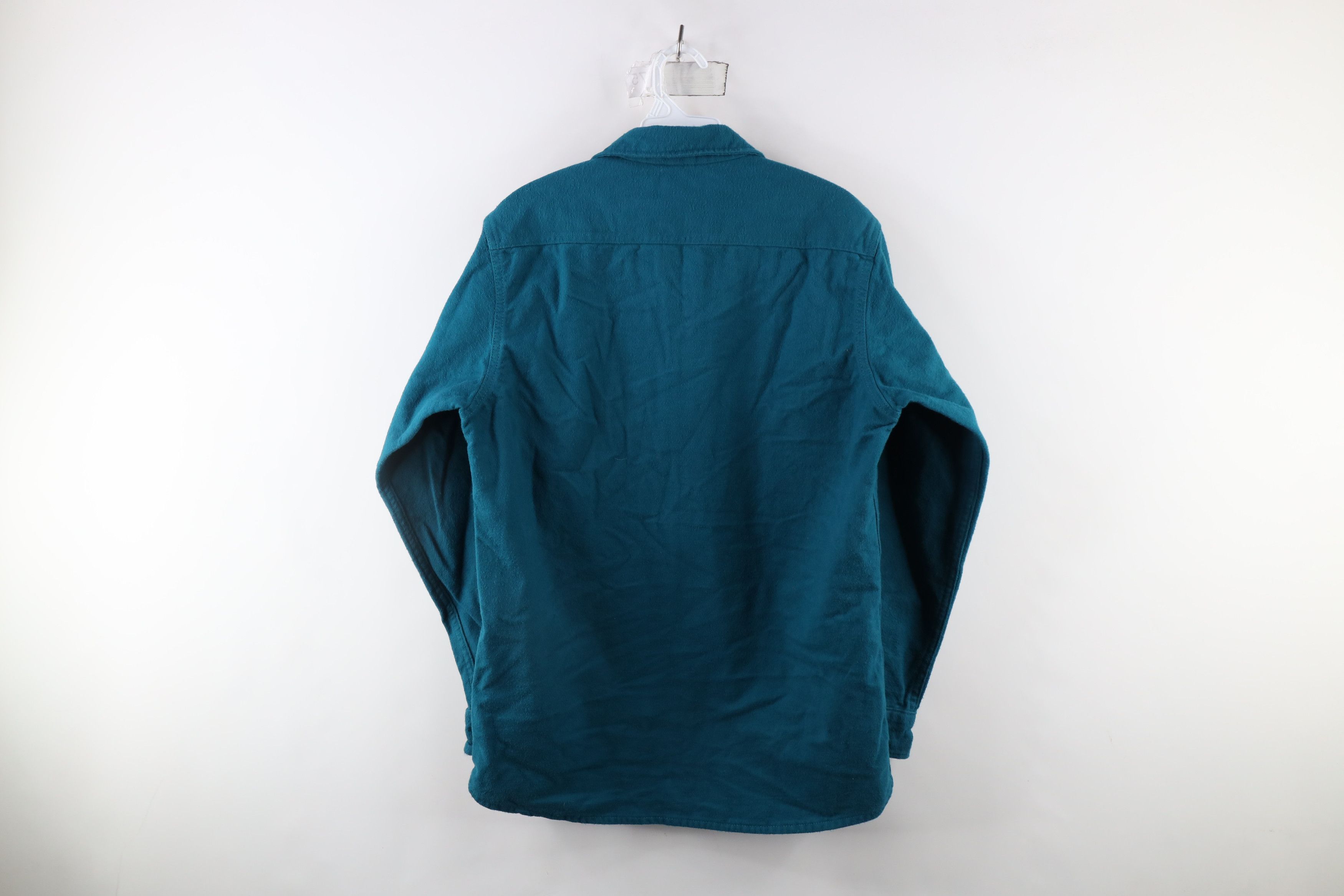 Cabelas × Vintage Vintage 90s Cabelas Cloth Button Shirt Blue Cotton USA Size US M / EU 48-50 / 2 - 7 Thumbnail
