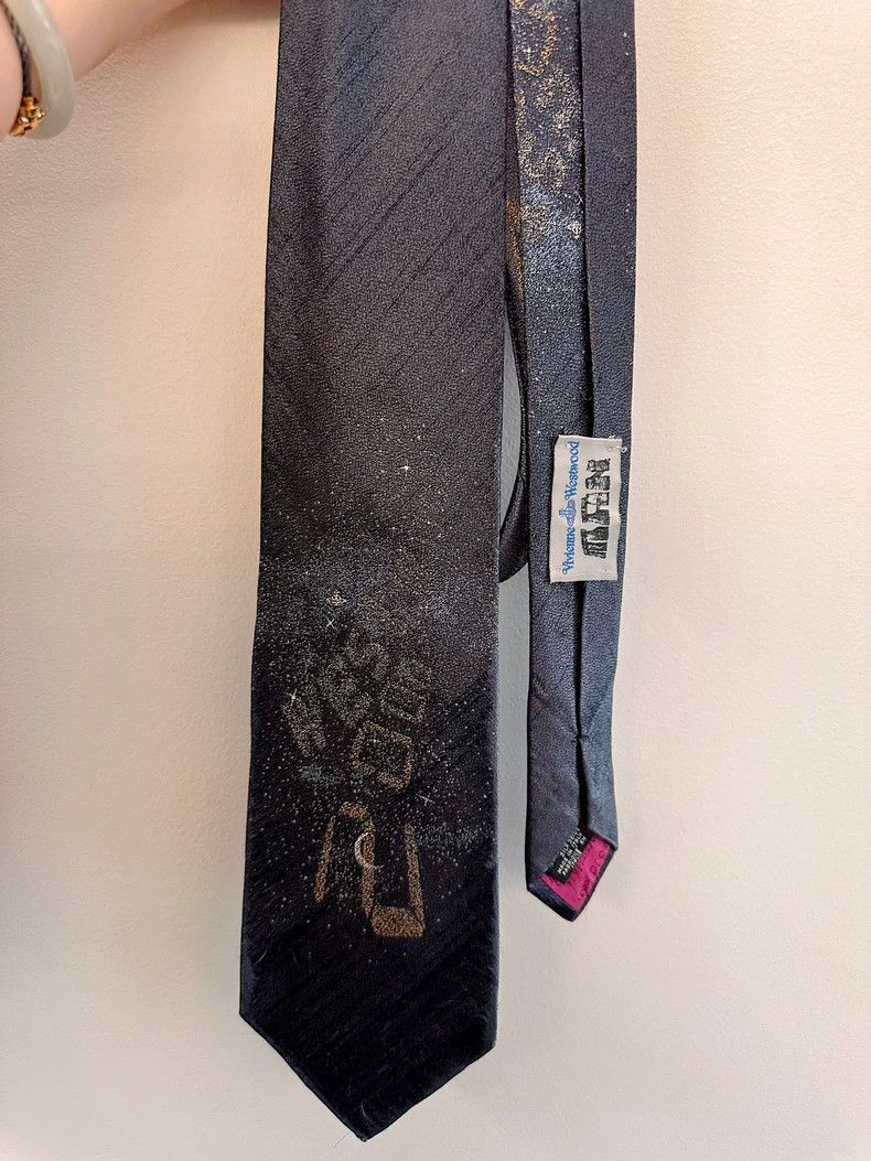 Vivienne Westwood Vivienne Westwood Galactic Starry Sky Tie Size ONE SIZE - 3 Thumbnail