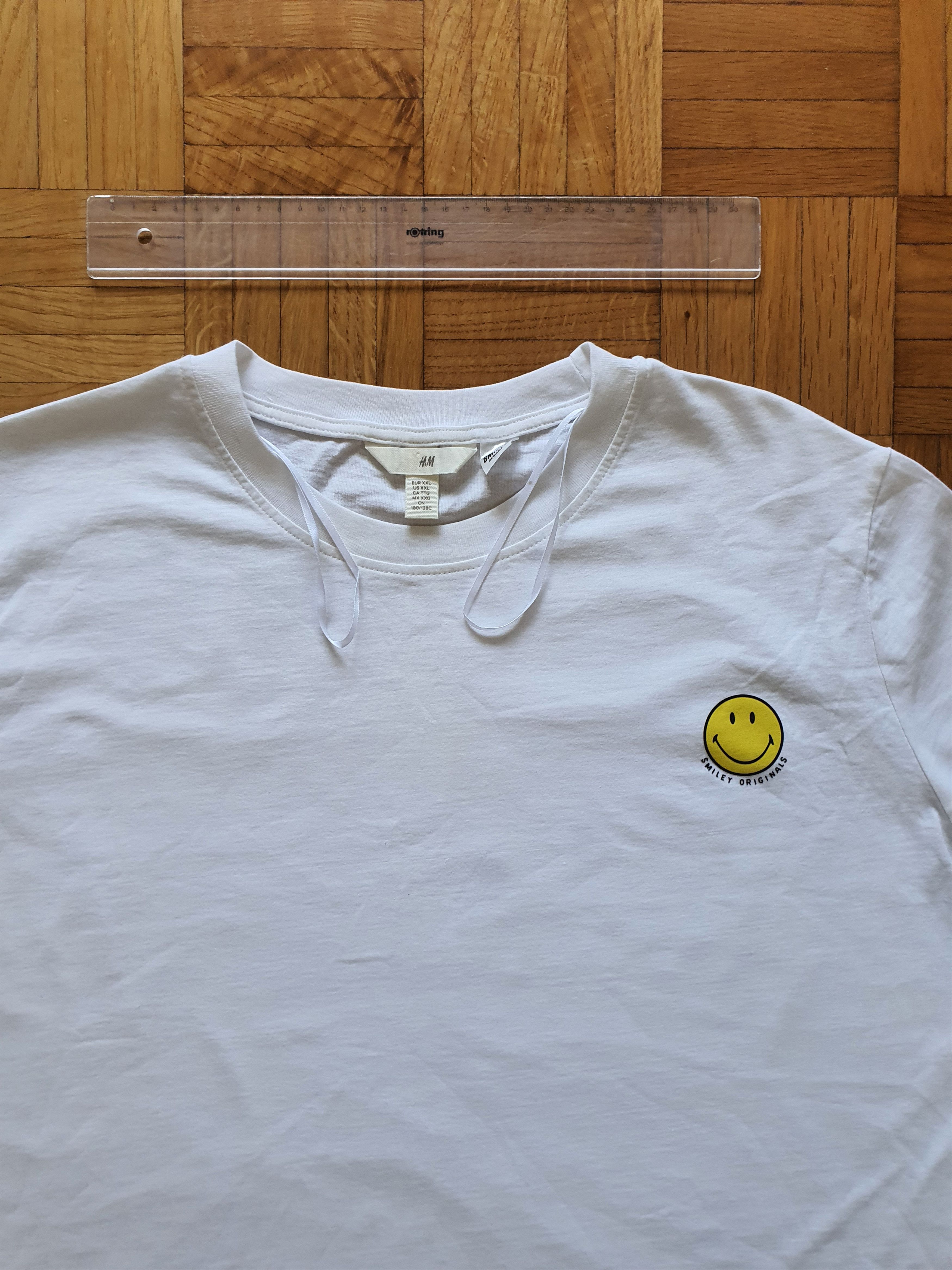 H&M SMILEY Collab - Mod: PRINTED TOP - Sz XXL 2XL Size US XXL / EU 58 / 5 - 3 Thumbnail