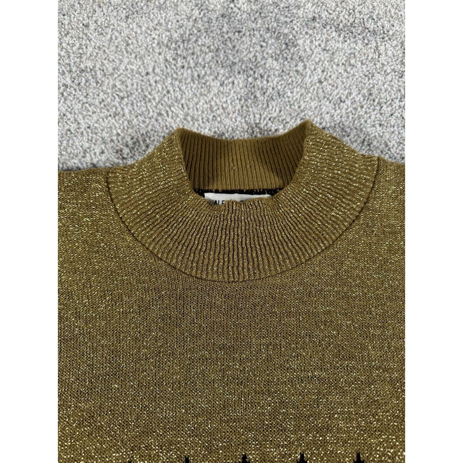 Other Vintage 80s 90s Sweater Women XL Argyle Sparkly Vintage Chic Size XL / US 12-14 / IT 48-50 - 8 Thumbnail