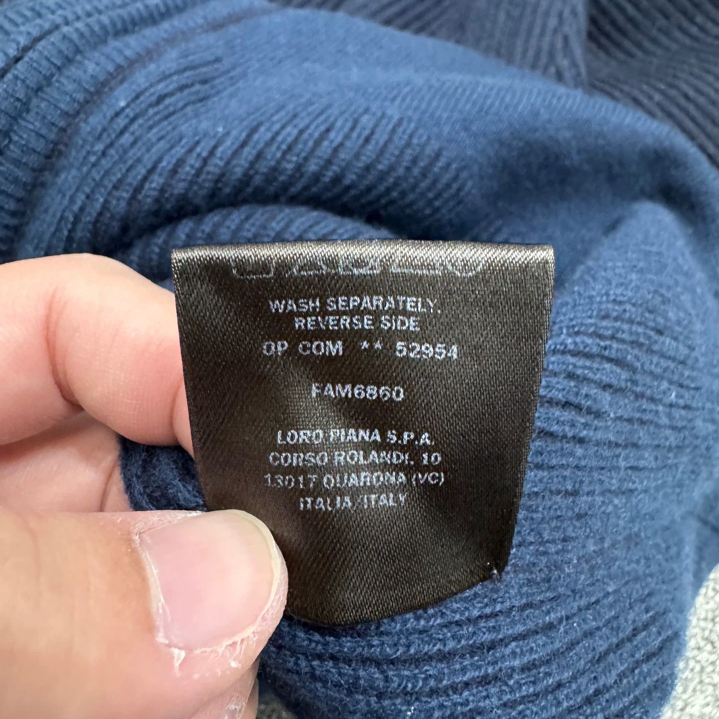Loro Piana Loro Piana Baby Cashmere Knit Sweater 46 Size US S / EU 44-46 / 1 - 3 Thumbnail