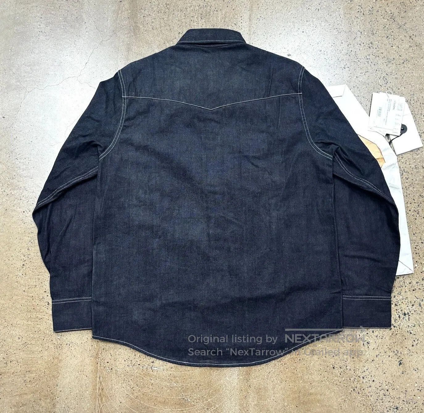 Visvim visvim social sculpture shirt mud overdyed denim. Size US M / EU 48-50 / 2 - 5 Thumbnail