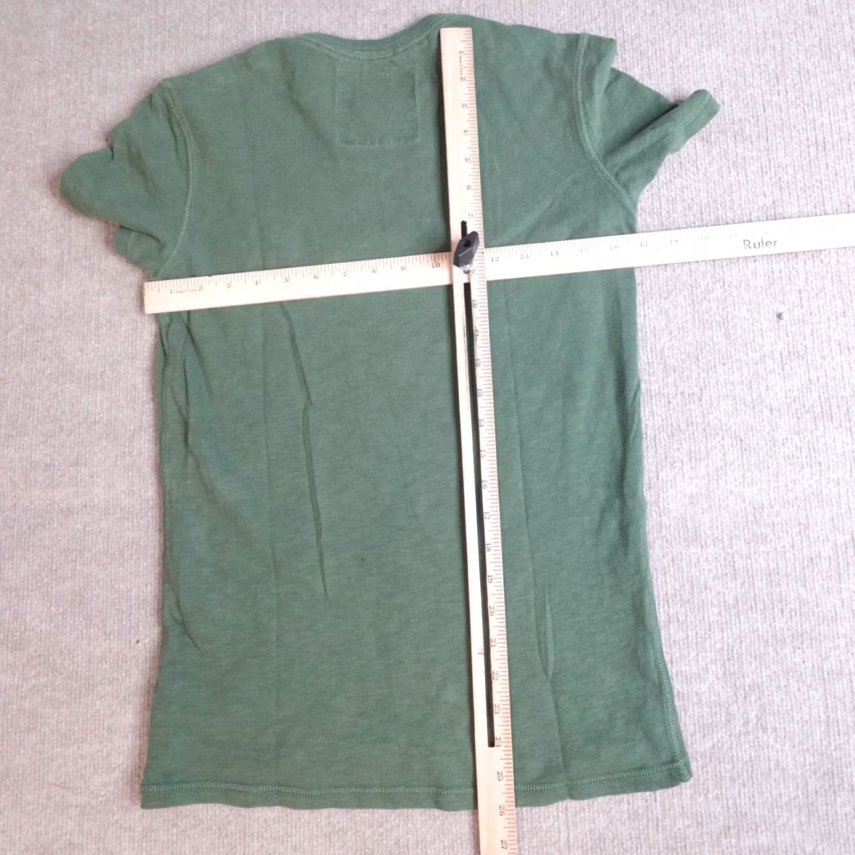 American Eagle Outfitters American Eagle Shirt Green Skull Embroidered Athletic Fit XS Y2K Size US XS / EU 42 / 0 - 5 Thumbnail