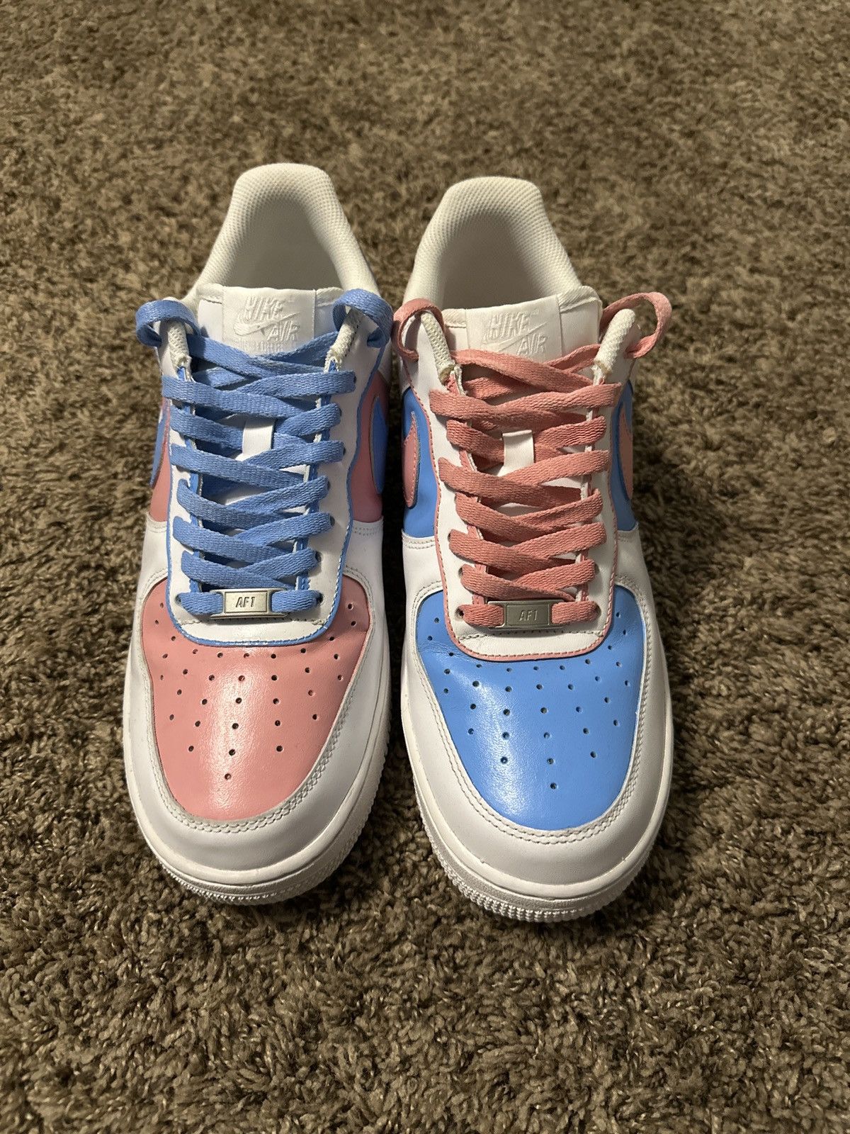 Nike custom air forces Size US 11 / EU 44 - 4 Thumbnail
