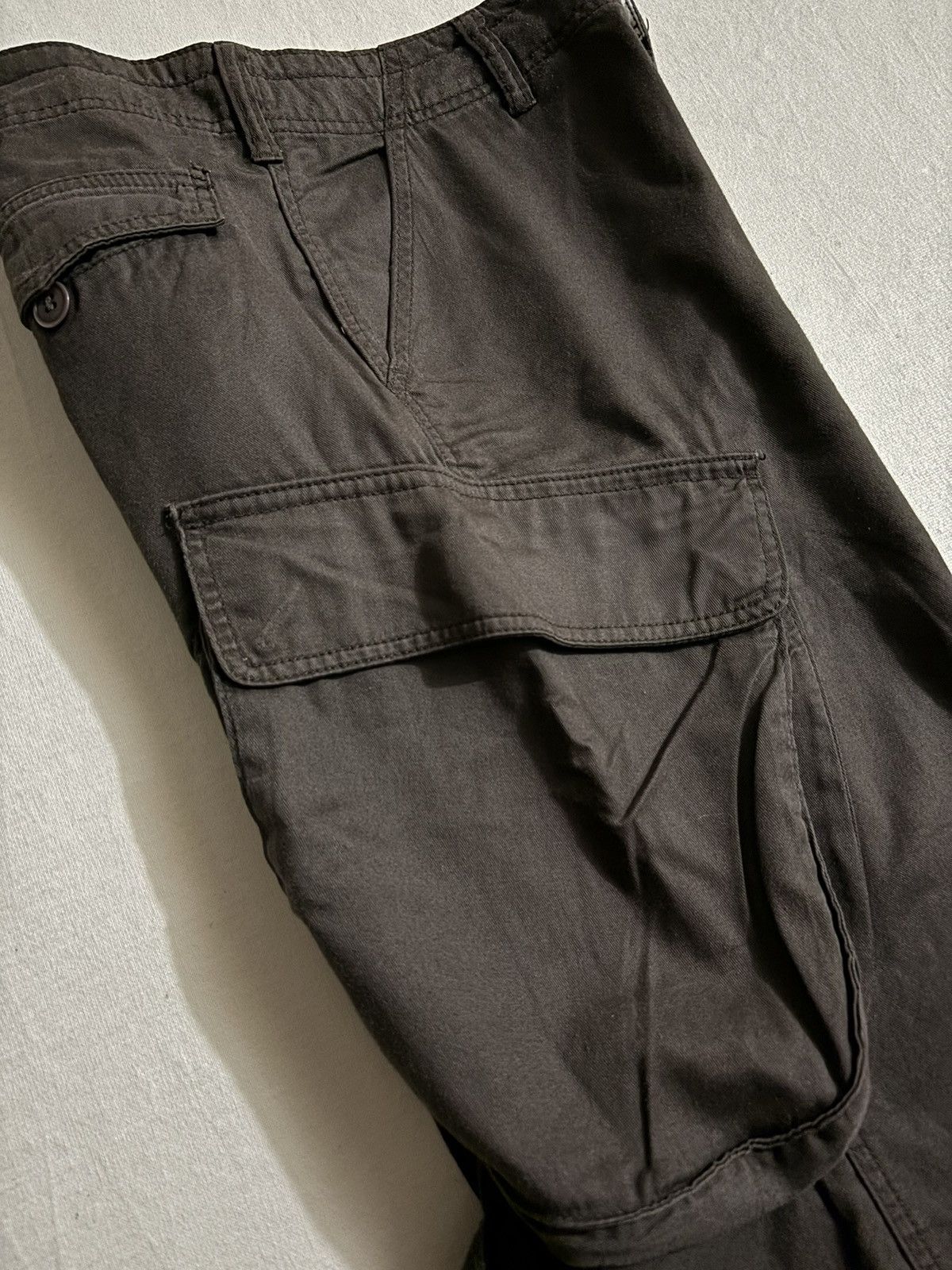Japanese Brand Rare design Browny Y2K style cargo pants Size US 33 - 3 Thumbnail