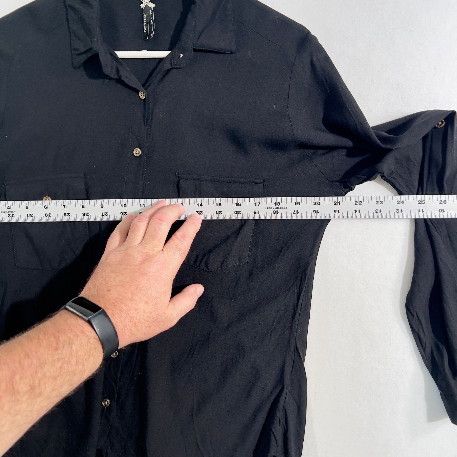 Other Destra Long Sleeve Button Shirt Woman Wear US L Pockets Size L / US 10 / IT 46 - 5 Thumbnail