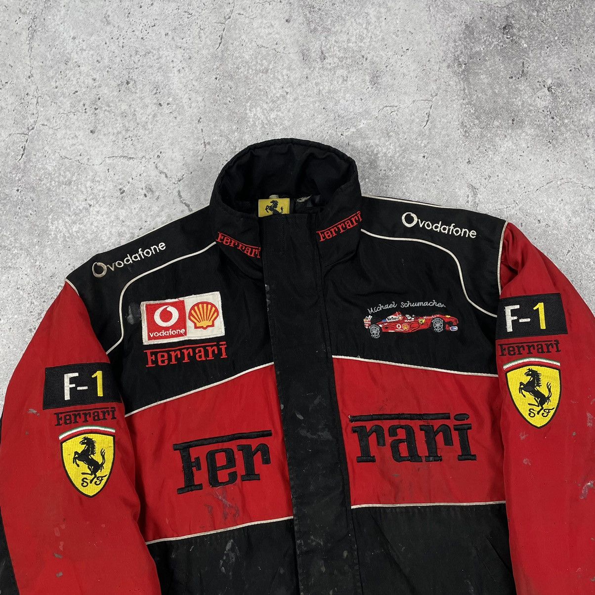 Ferrari × Vintage Vintage Ferrari F1 Michael Schumacher Racing Jacket Size US M / EU 48-50 / 2 - 4 Thumbnail