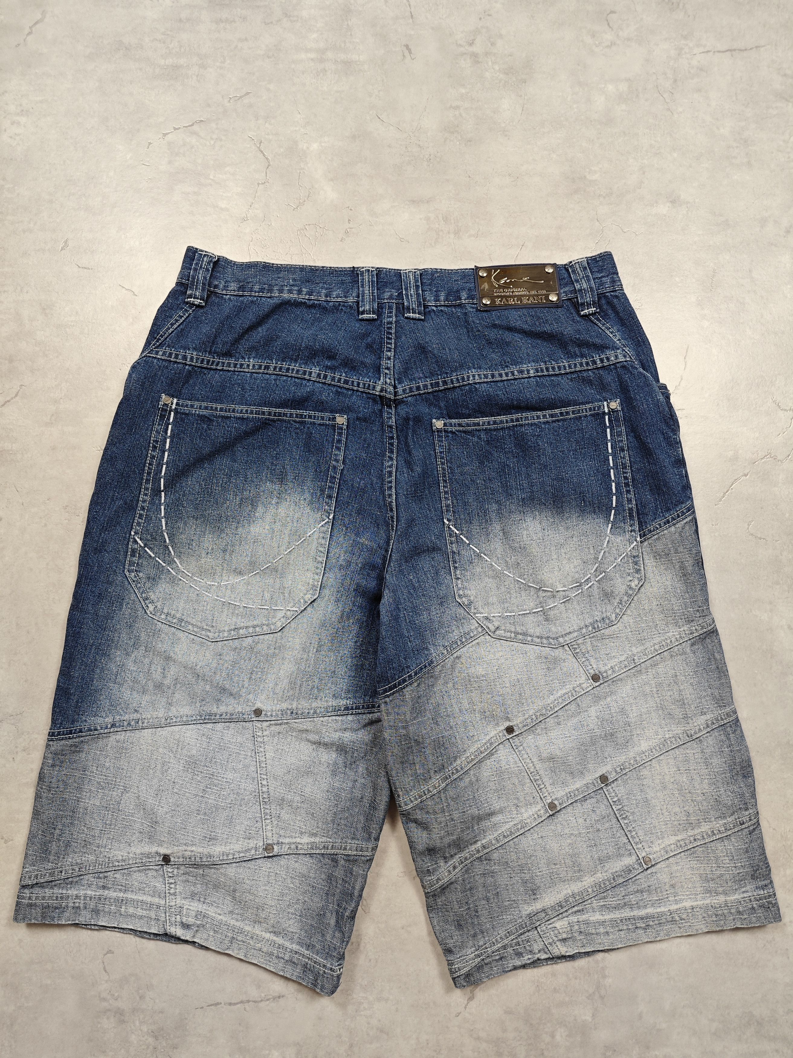Karl Kani Karl Kani Vintage Y2K Shorts Size US 37 - 3 Thumbnail