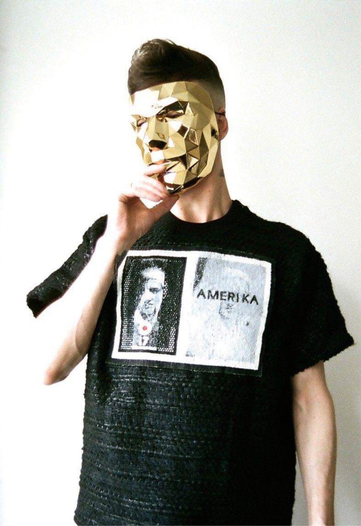Givenchy Black Amerika Waxed Wool Blend Oversized T-Shirt Size US XXS / EU 40 - 2 Thumbnail