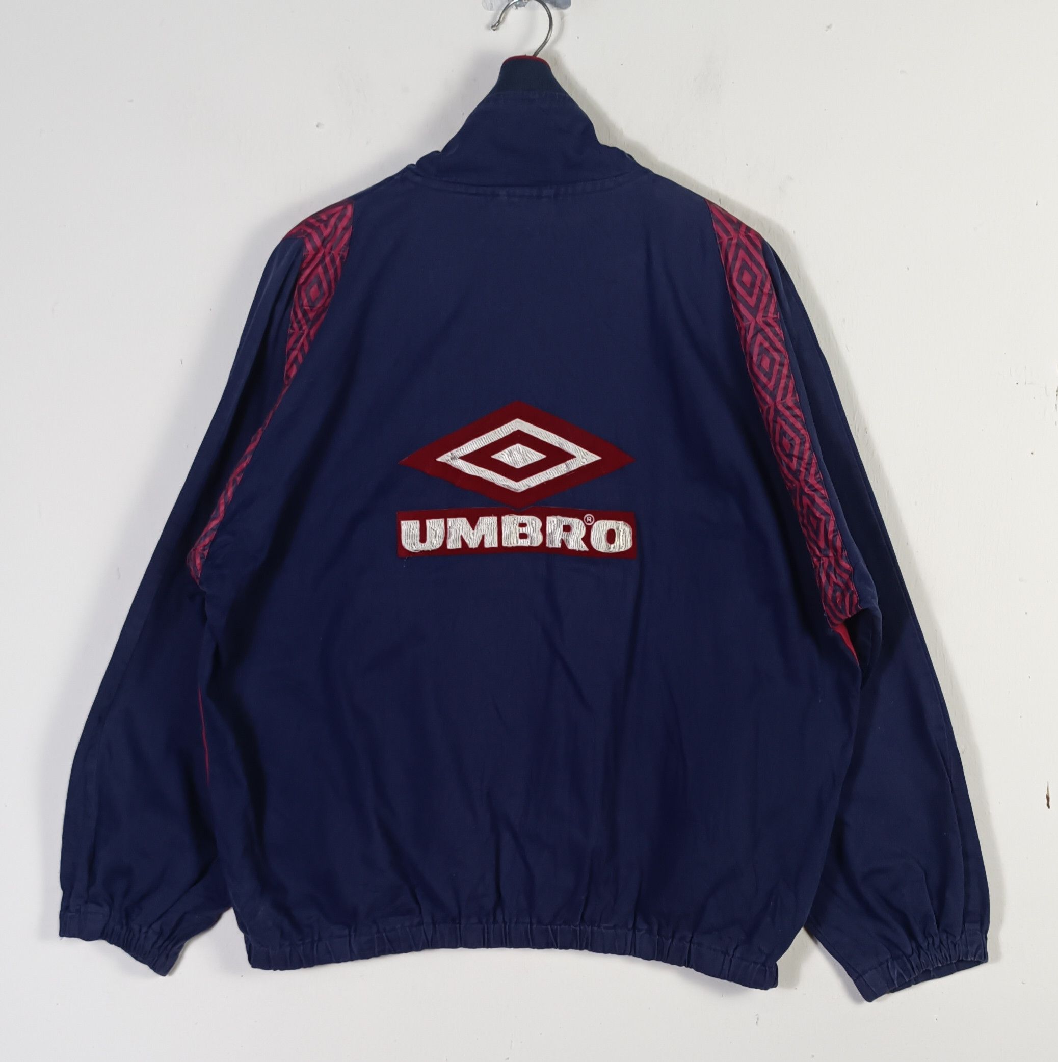 Umbro Vintage 90s🔥 UMBRO Football Pro Training Hafl Zipper Size US XXL / EU 58 / 5 - 2 Thumbnail