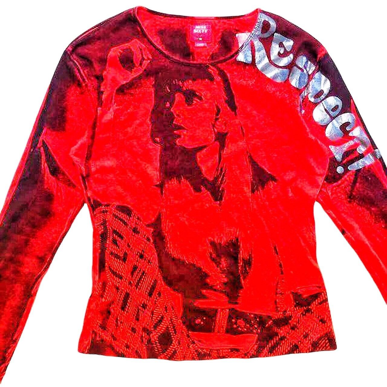 Miss Sixty The Miss Sixty ”Respect” 60s Top Size ONE SIZE - 3 Thumbnail
