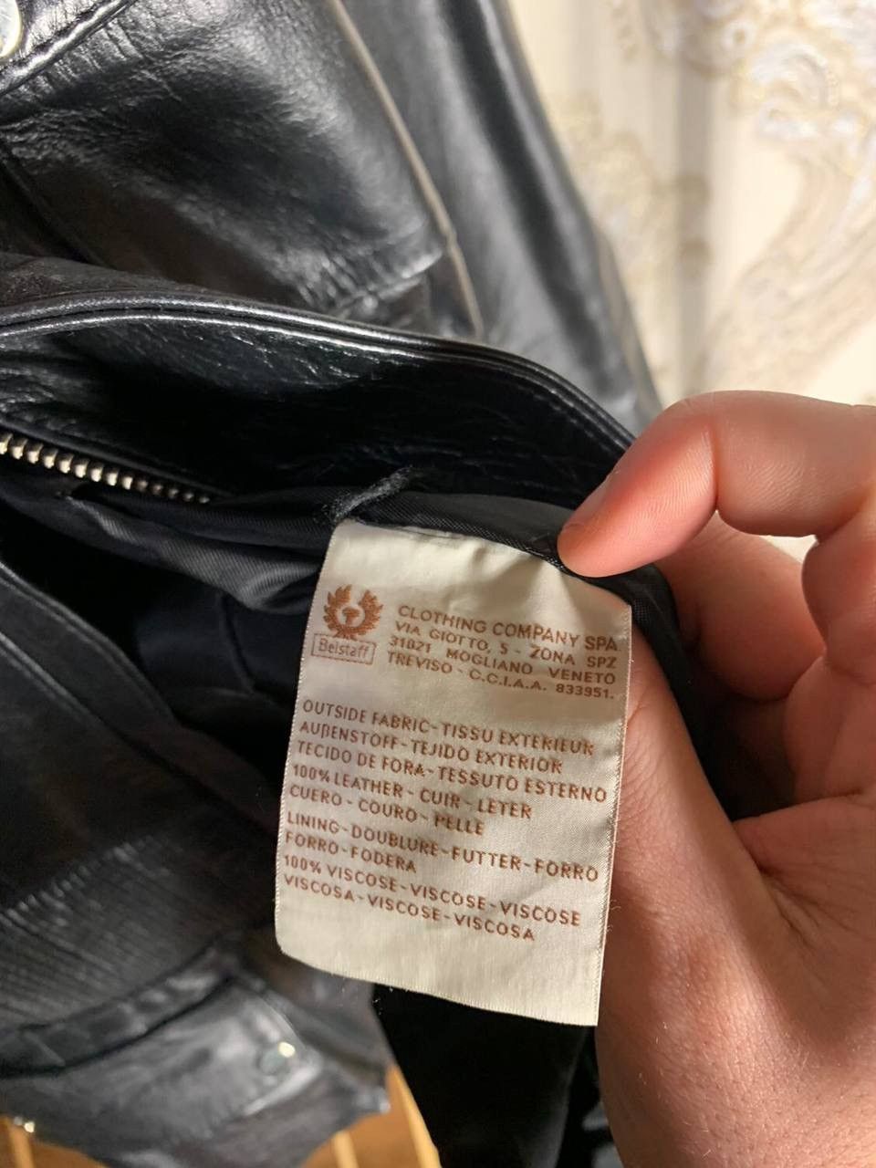 Belstaff × Vintage VERY RARE BELSTAFF LEATHER JACKET MOTORCYCLE JAPAN STYLE Y2K Size US S / EU 44-46 / 1 - 18 Thumbnail