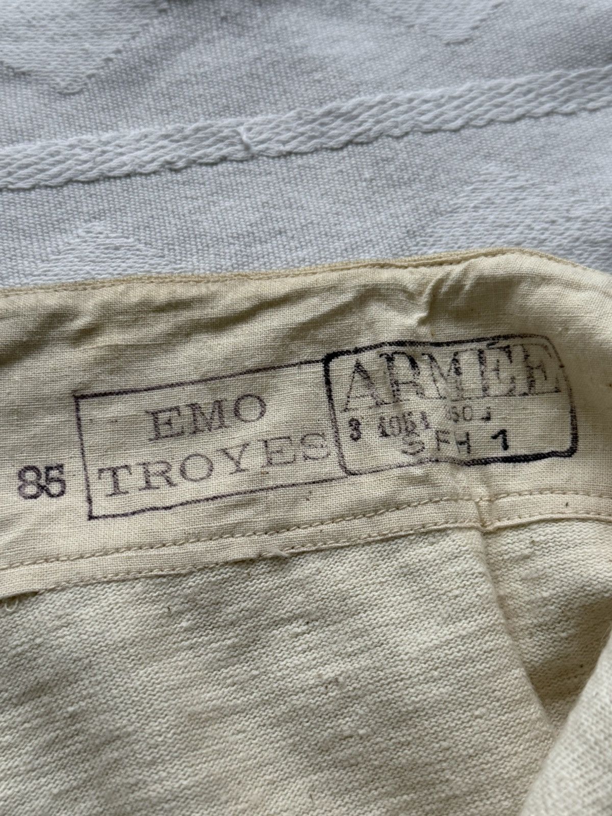 Vintage Vintage 1951 Dated French Military Underwear Thermal Pants Size US 32 / EU 48 - 7 Thumbnail