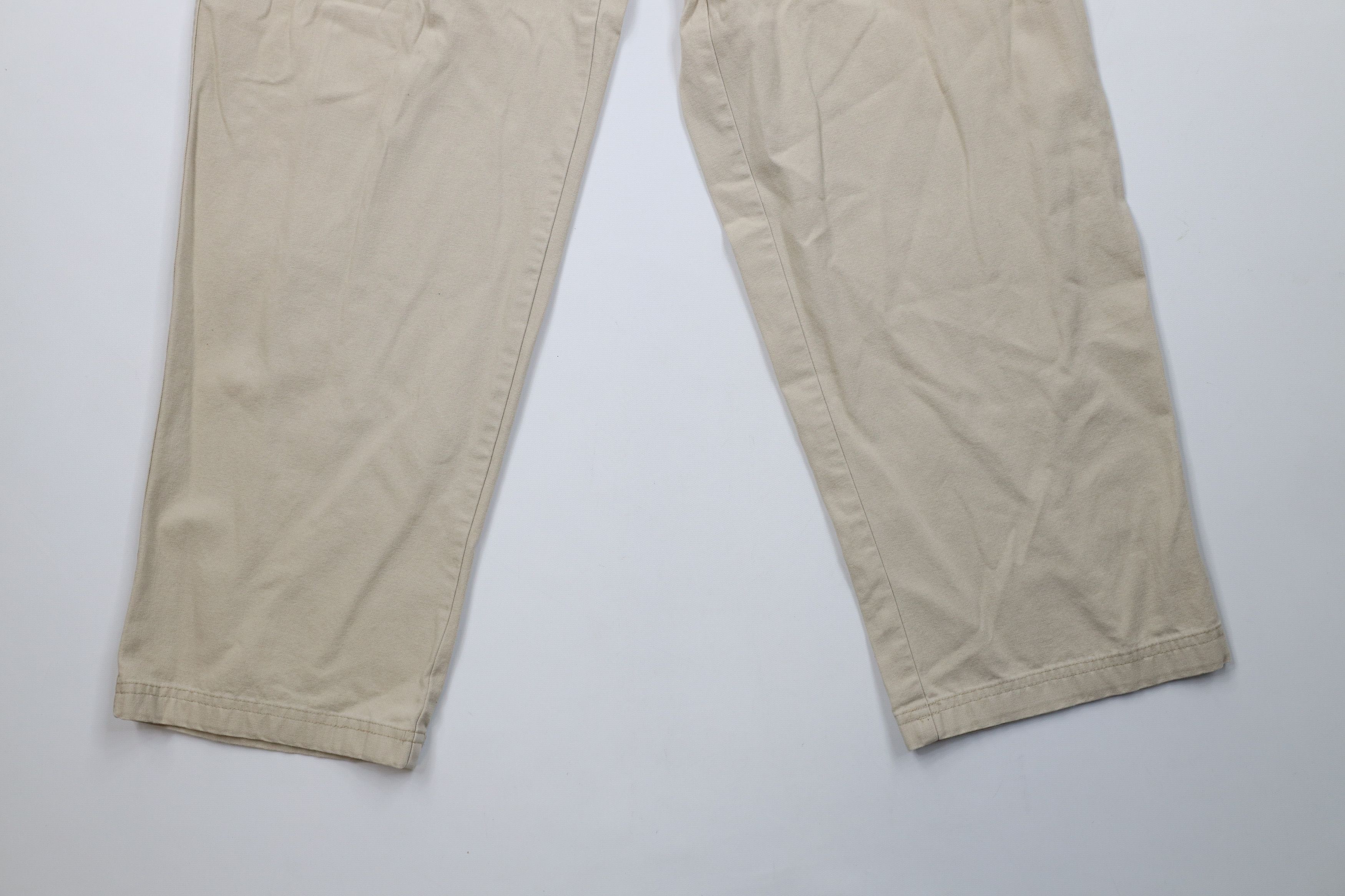 L.L. Bean × Vintage Vintage 90s LL Bean Heavy Safari Bush Wide Leg Cargo Pants Size US 38 / EU 54 - 4 Thumbnail