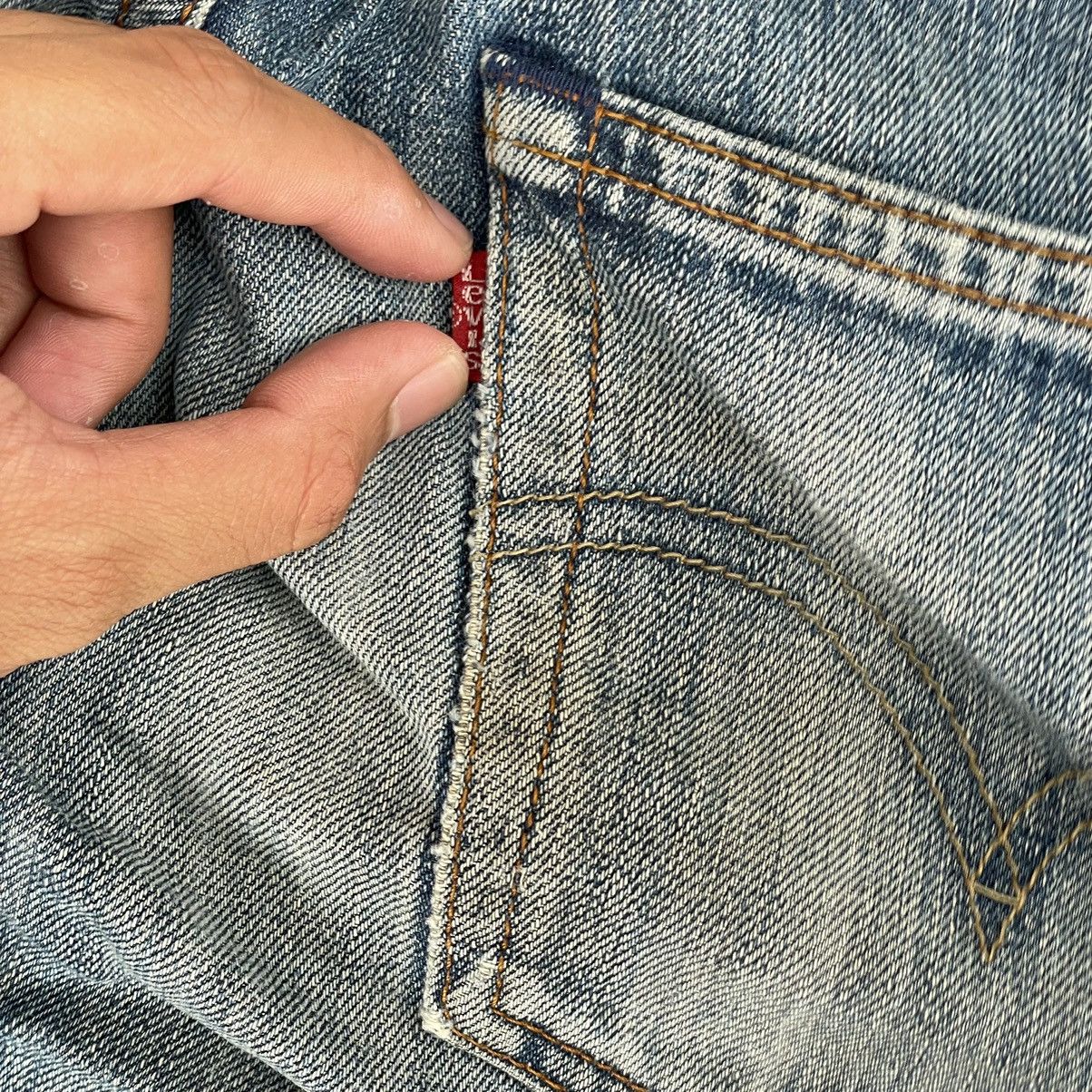 Levi's × Levi's Vintage Clothing “VINTAGE LEVIS” Y2K LEVIS DISTRESSED DENIM Size US 29 - 11 Thumbnail