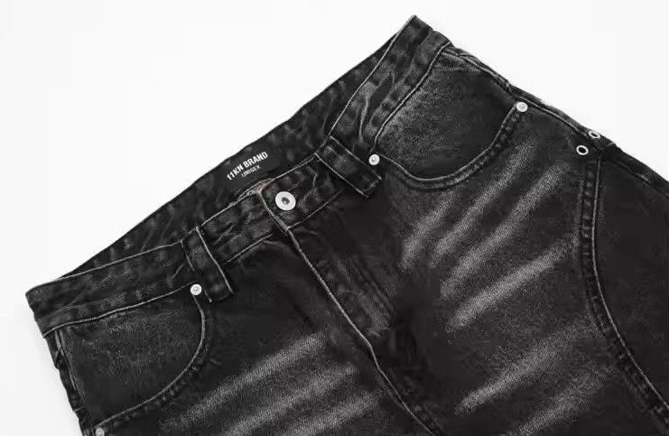 Jean × Vintage straight leg washed denim jeans Size US 30 / EU 46 - 6 Thumbnail