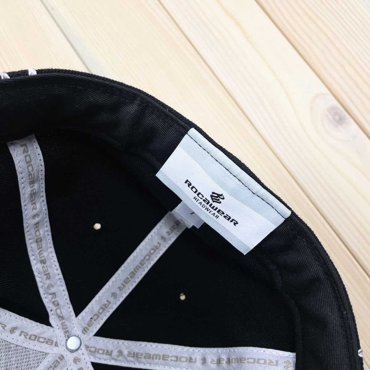 Japanese Brand × Rocawear Vintage Rocawear baseball cap Jay-Z Hip-Hop brand size 7 Y2K Size ONE SIZE - 8 Thumbnail