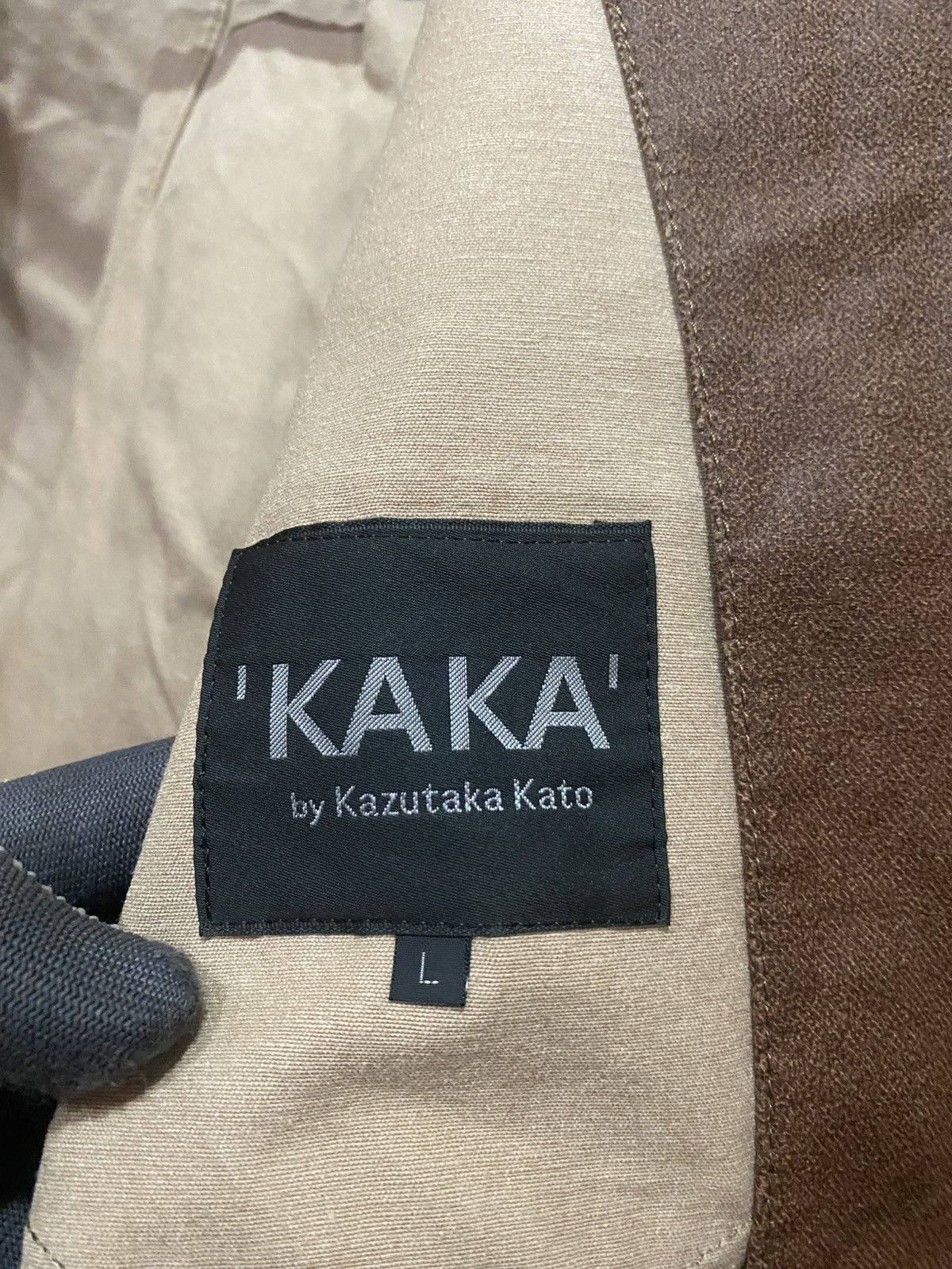 Japanese Brand VINTAGE KAZUTAKA KATO JAPANESE WORKER ZIPPER SHIRT Size US M / EU 48-50 / 2 - 6 Thumbnail