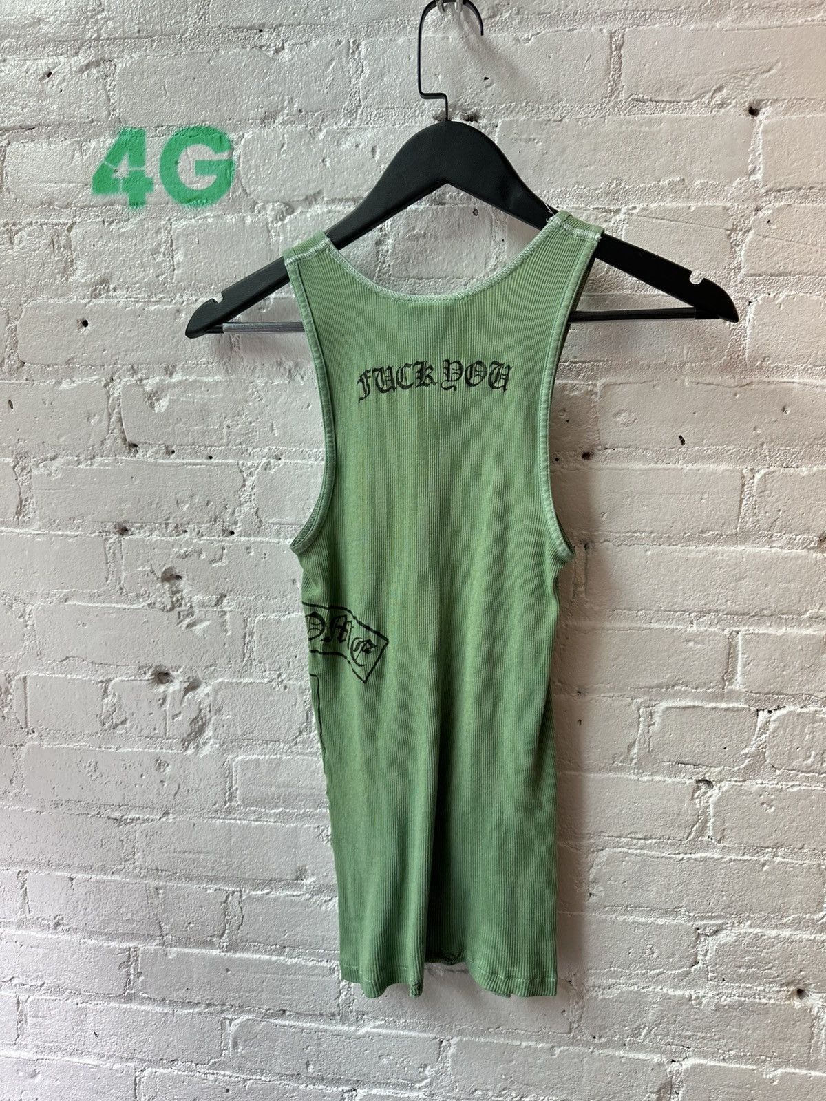 Chrome Hearts CHROME HEARTS FUCK YOU TANK TOP Size US S / EU 44-46 / 1 - 2 Thumbnail