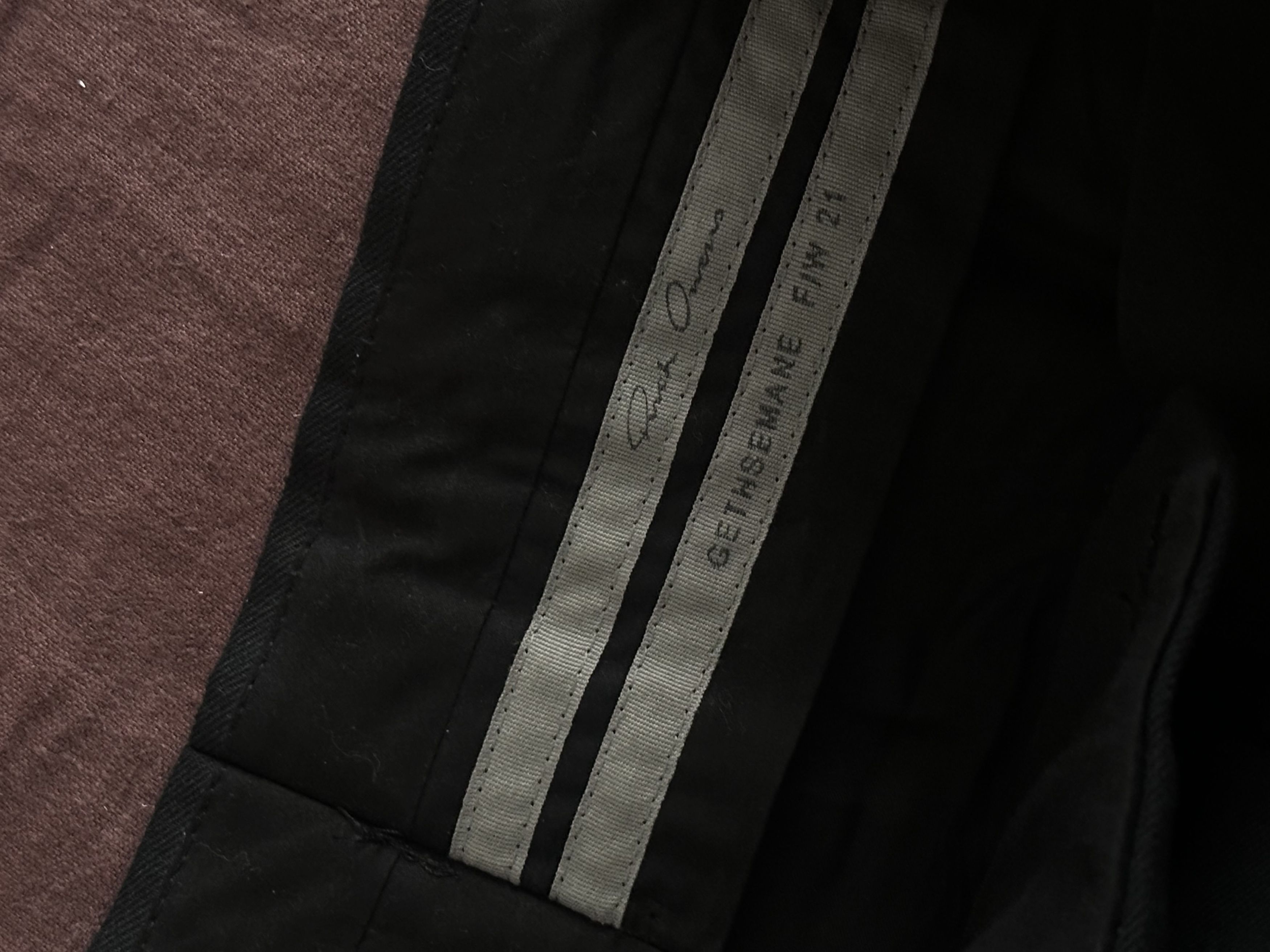Rick Owens AW21 "GETHSEMANE" Security Astaires Size US 30 / EU 46 - 2 Thumbnail