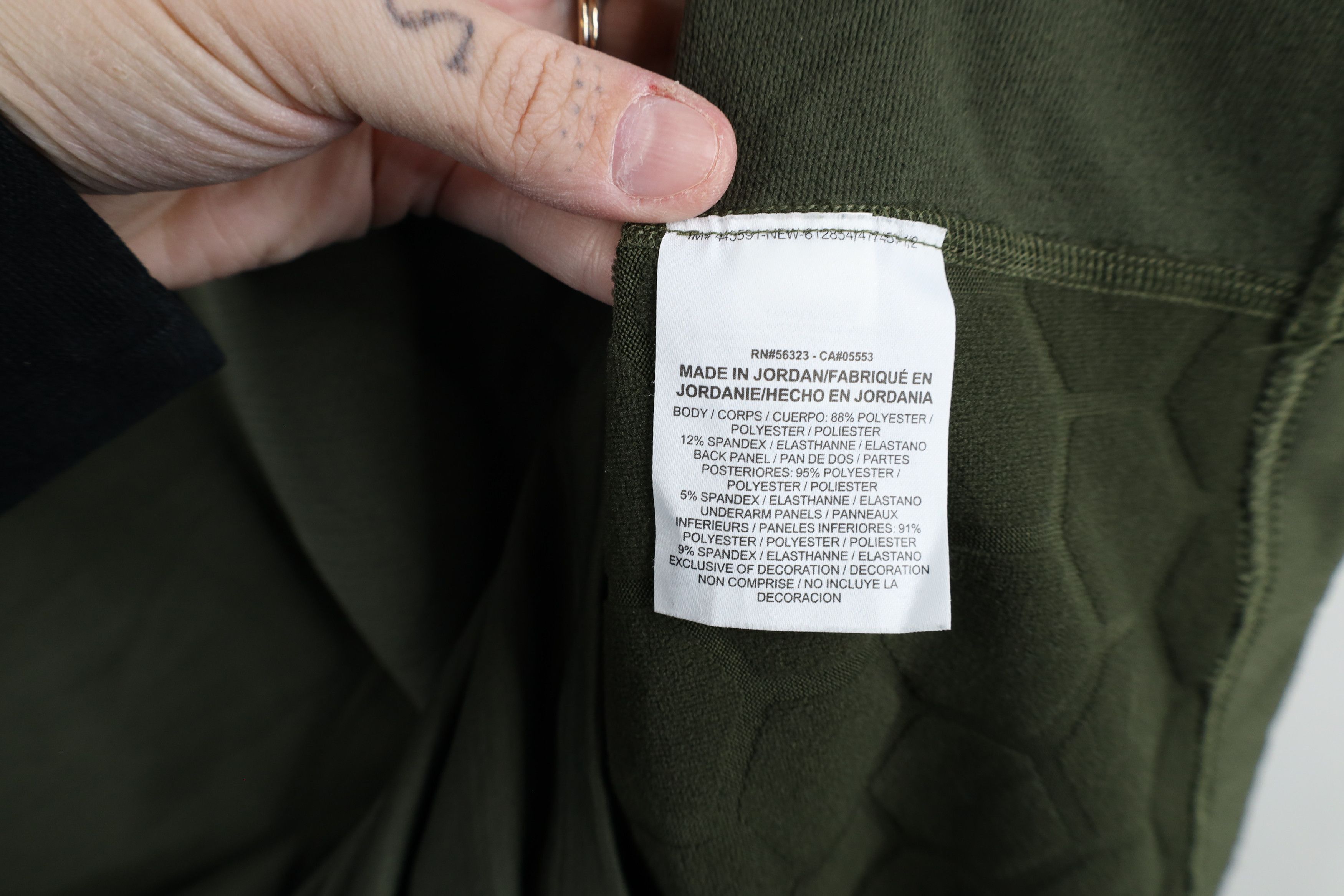 Nike × Vintage Nike Pro Hyperwarm Long Sleeve Training Outdoor Shirt Green Size US XXL / EU 58 / 5 - 11 Thumbnail