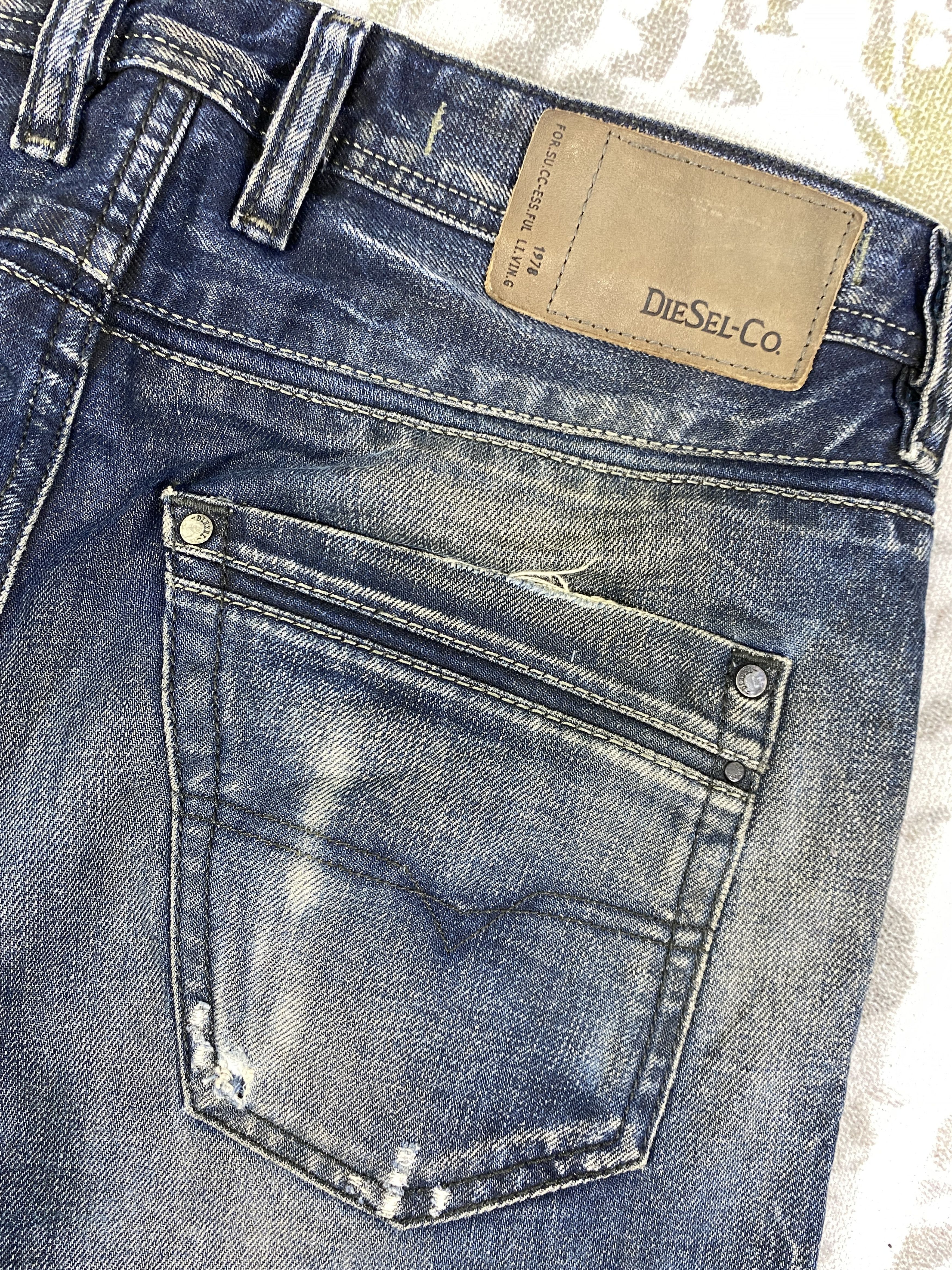 If Six Was Nine Vintage diesel ifsixwasnine style Jeans 32x30 - JN3007 Size US 32 / EU 48 - 6 Thumbnail