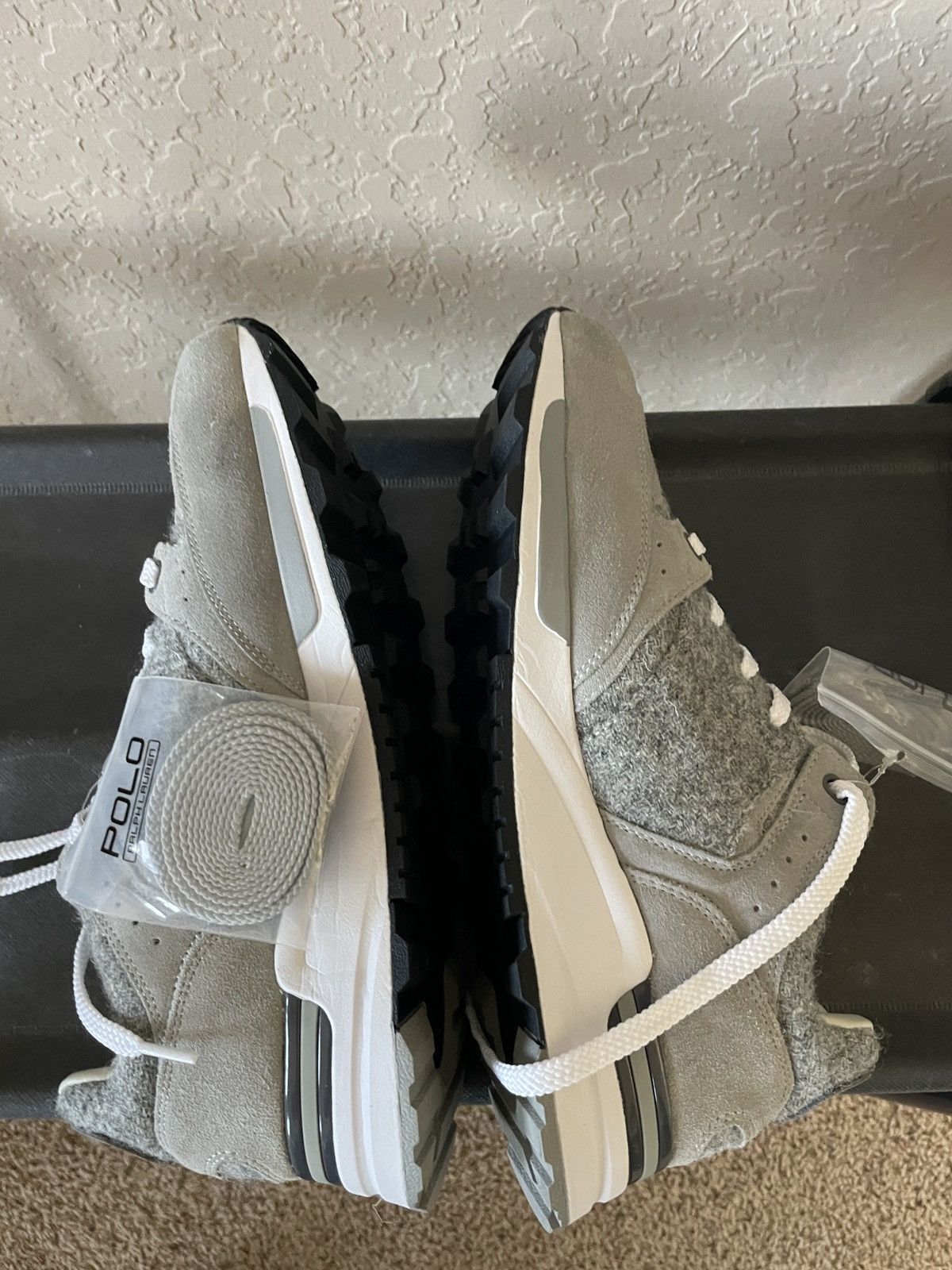 Polo Ralph Lauren Polo x Harris Tweed Trackstr 200-SK-LTL sneakers NWD Size US 9.5 / EU 42-43 - 14 Thumbnail