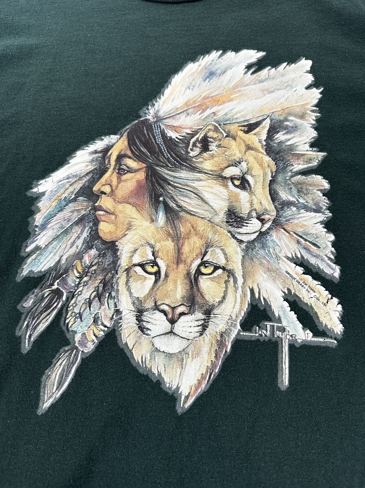 Other Vintage Leanin’ Tree Wildlife Graphic Tee Made in Canada XL Size US XL / EU 56 / 4 - 3 Thumbnail