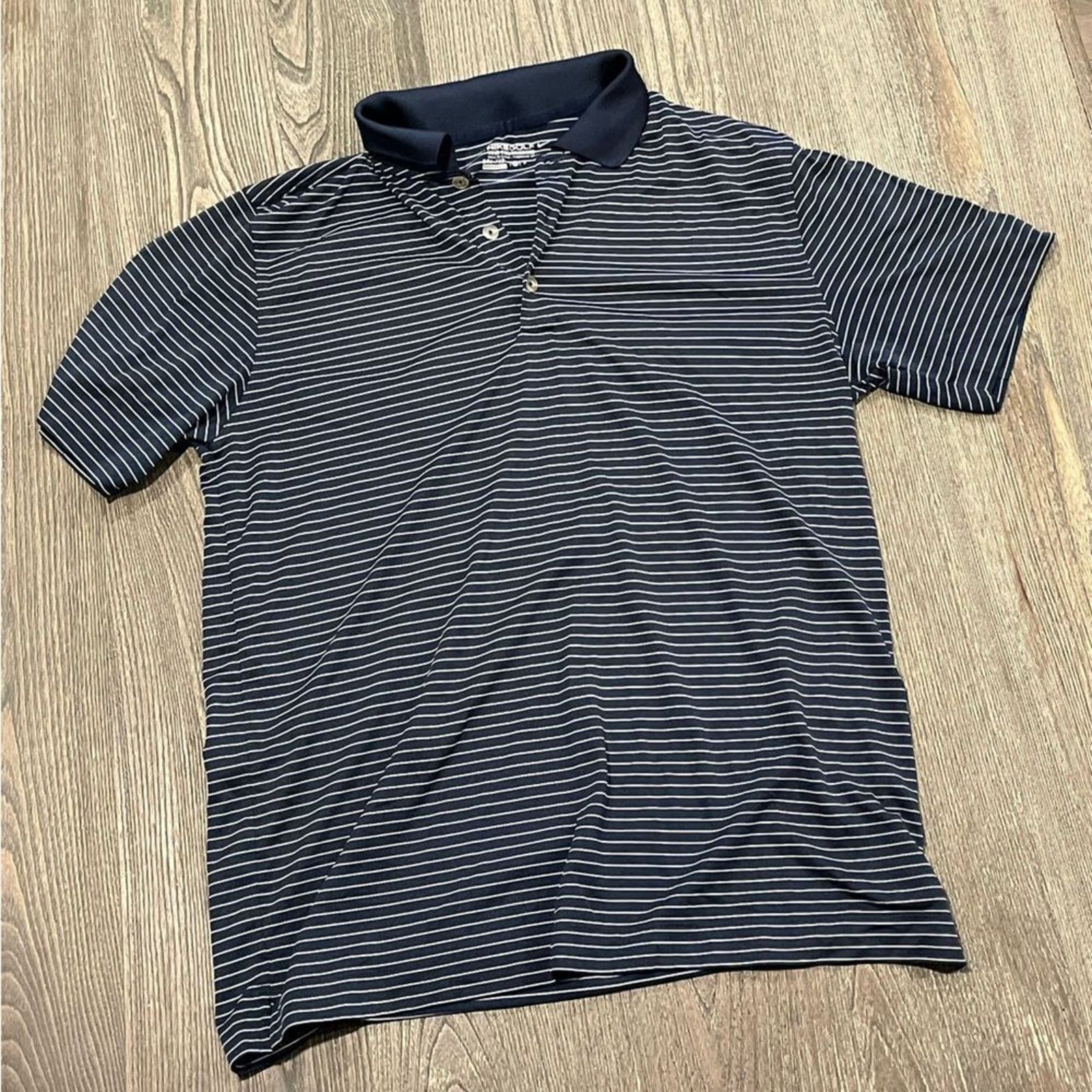 Nike Nike Golf Tour Performance Dri-Fit Polo Shirt Striped Size M Size US M / EU 48-50 / 2 - 1 Thumbnail