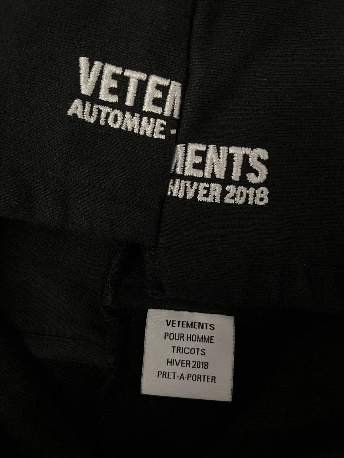 Vetements Vetements Antwerpen Deconstructed Hoodie Size US XS / EU 42 / 0 - 4 Thumbnail