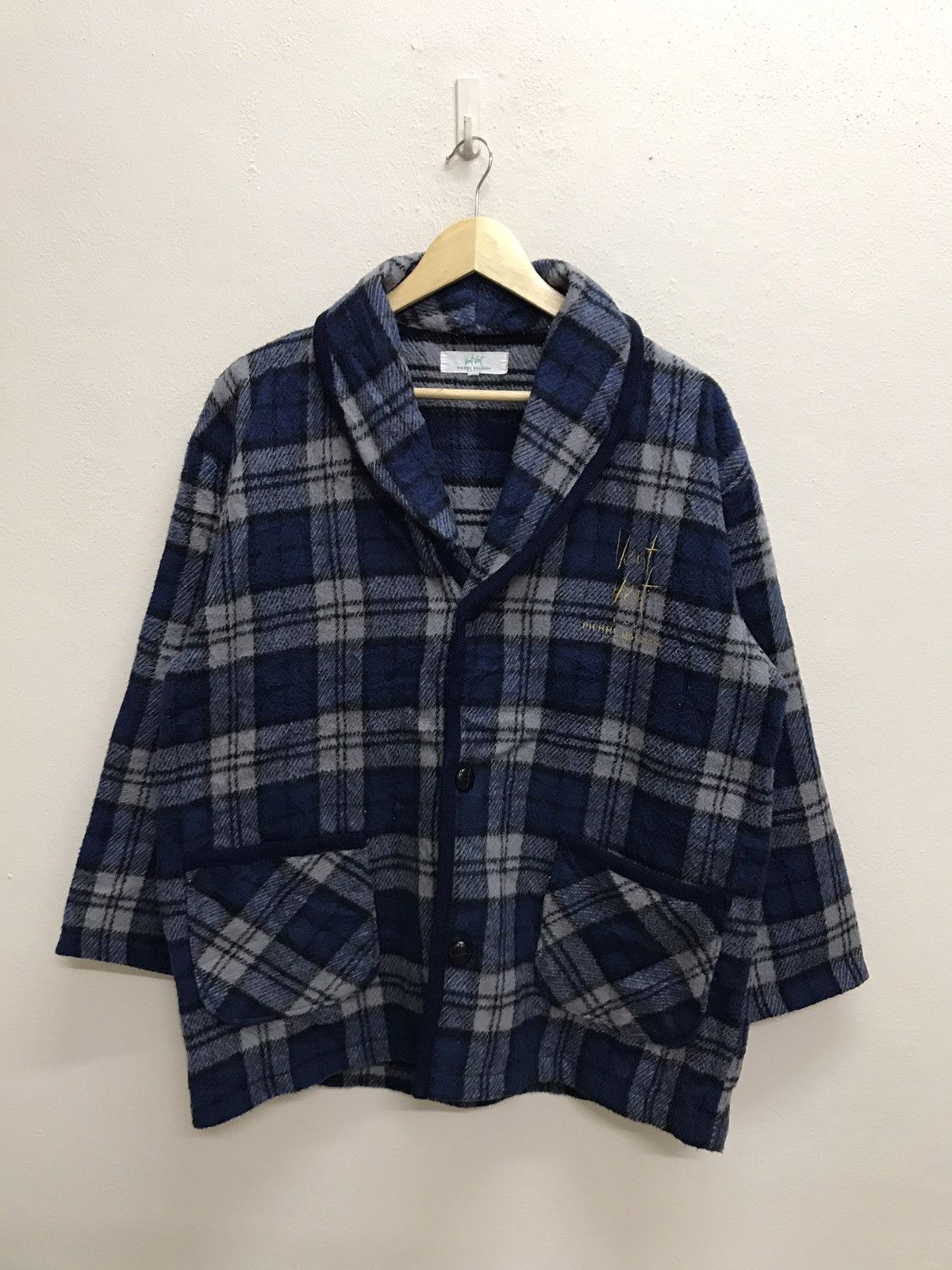Designer × Pierre Balmain Vent Vert Pierre Balmain Paris Fleece Jacket Size US L / EU 52-54 / 3 - 15 Thumbnail