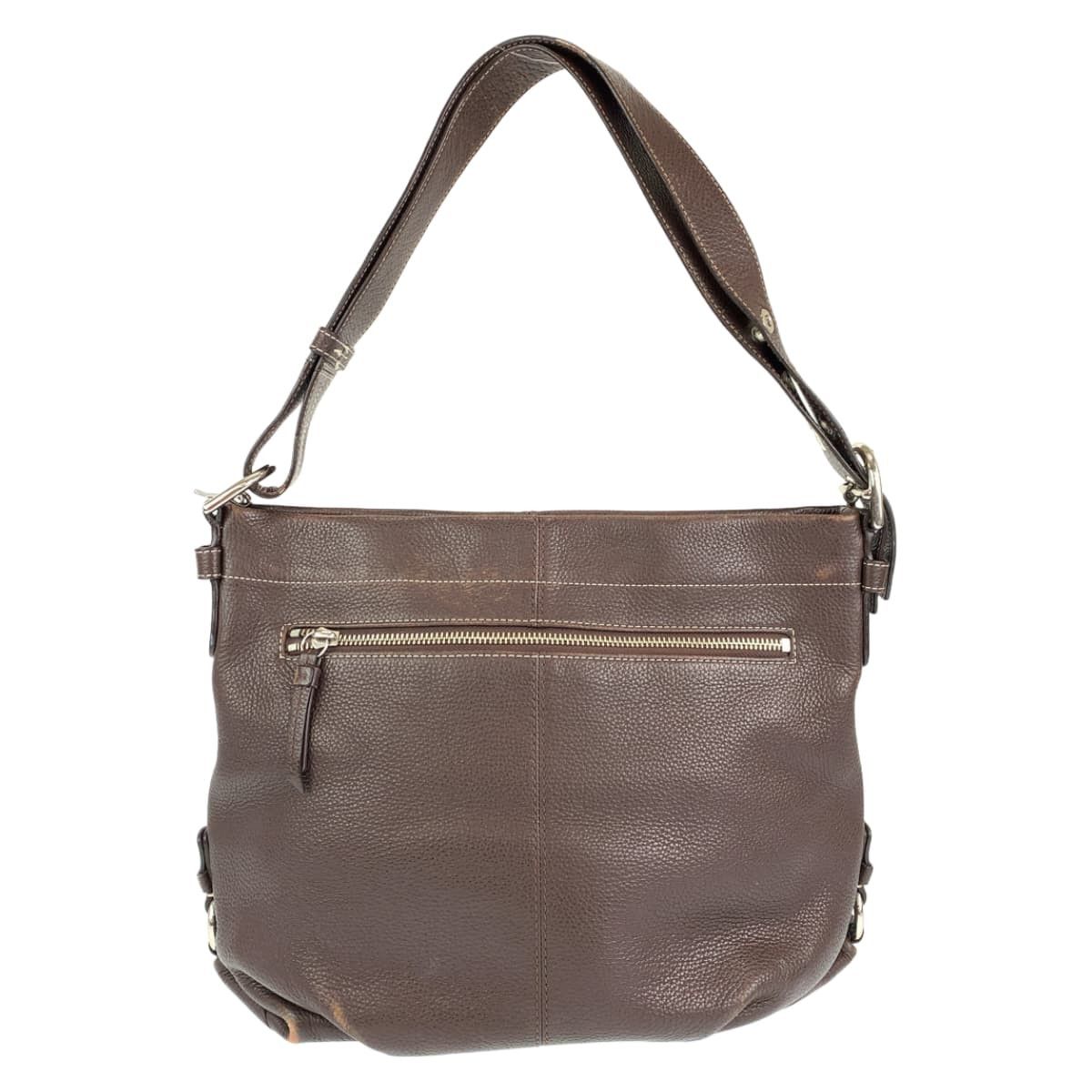 Coach Coach Coach Brown Leather 2 Way Shoulder Bag F15064 Leather Shoulder Bag F15064 in Very Good Condition Grailed