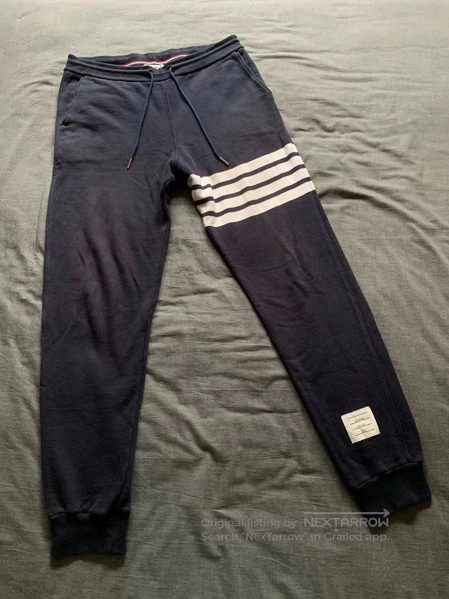 Thom Browne Thom Browne TB 4-Stripe Track Pants. Size US 30 / EU 46 - 1 Thumbnail