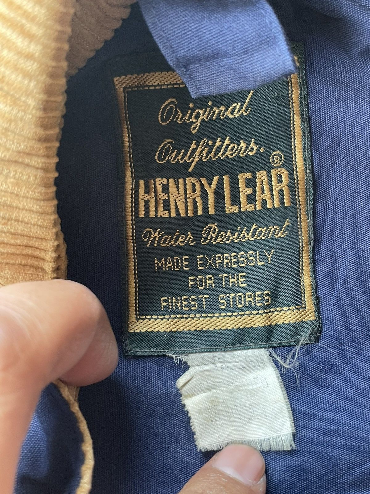Japanese Brand Vintage Henry Lear Jacket Size US L / EU 52-54 / 3 - 16 Thumbnail