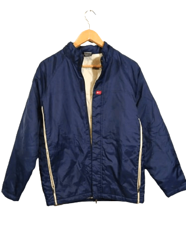 Nike Nike Tn Shox Windbreaker Vintage Boy's Navy Jacket Size US M / EU 48-50 / 2 - 1 Thumbnail
