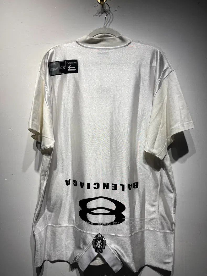 Balenciaga Balenciaga Front and Back Patchwork Inverted Ski Jersey Sh Size US S / EU 44-46 / 1 - 2 Thumbnail