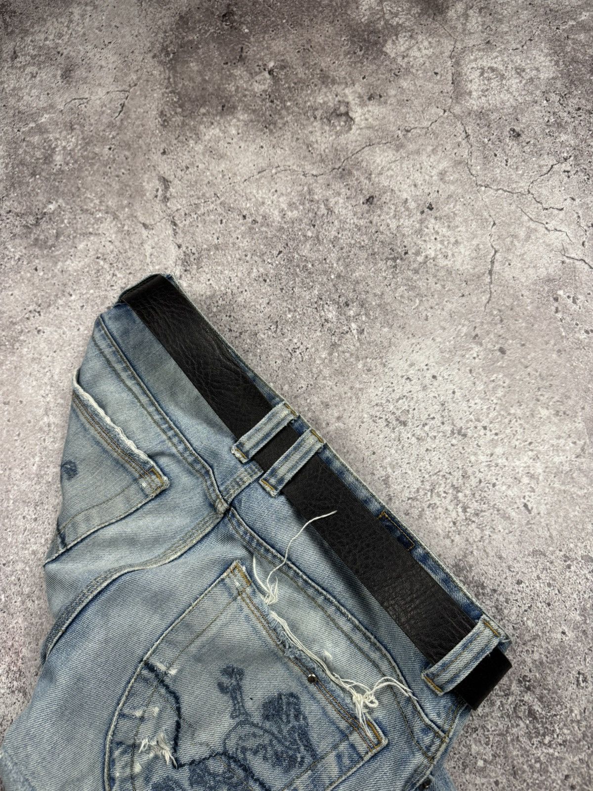 Japanese Brand 00’S NUMBER NINE STYLE OPIUM LEATHER Y2K BELT JAPANESE Size ONE SIZE - 6 Thumbnail