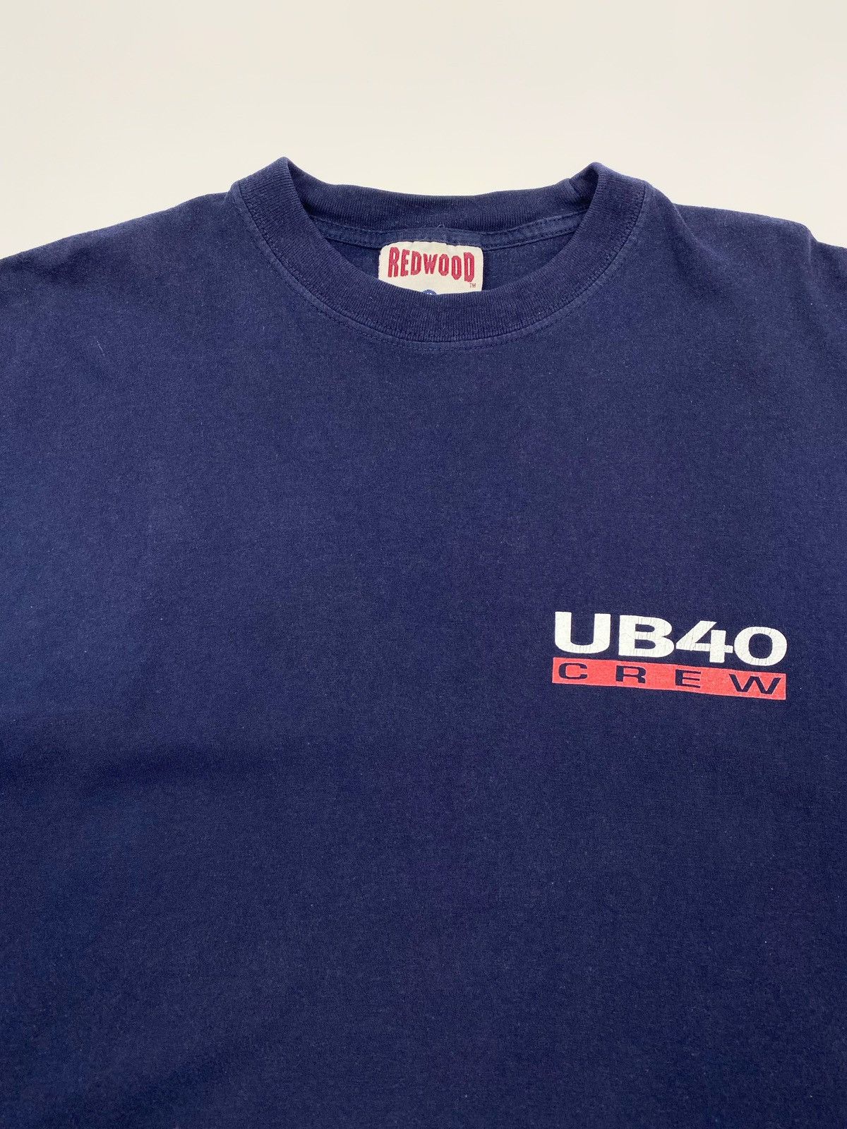 Band Tees 1999 Vintage UB40 Crew Staff World Tour Boxy Tee Size US XL / EU 56 / 4 - 2 Thumbnail