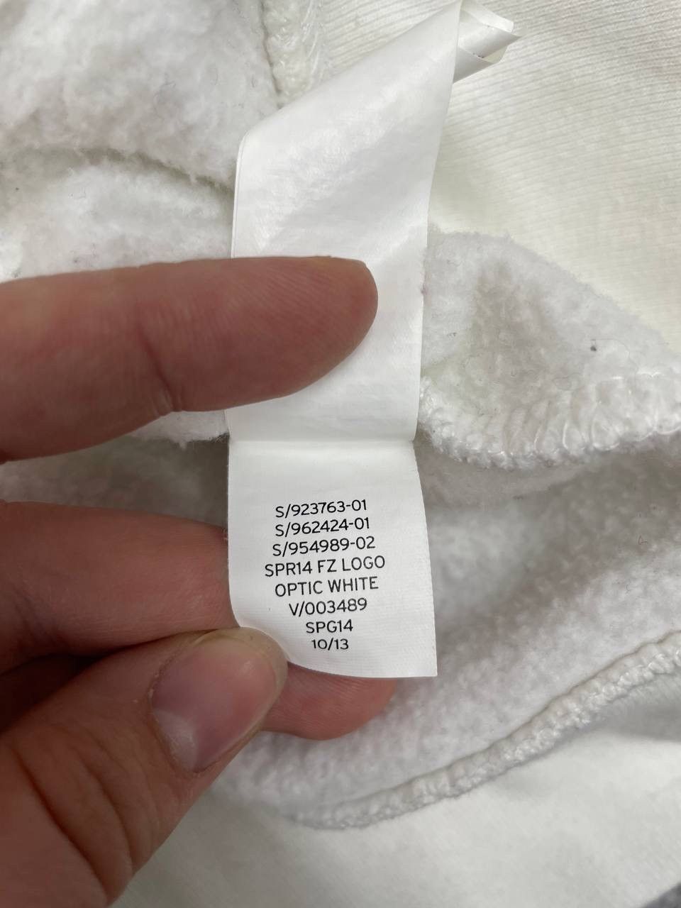 Gap Gap Men Cotton Hoodie Zip Up White Classic Casual Size L Size US L / EU 52-54 / 3 - 7 Thumbnail