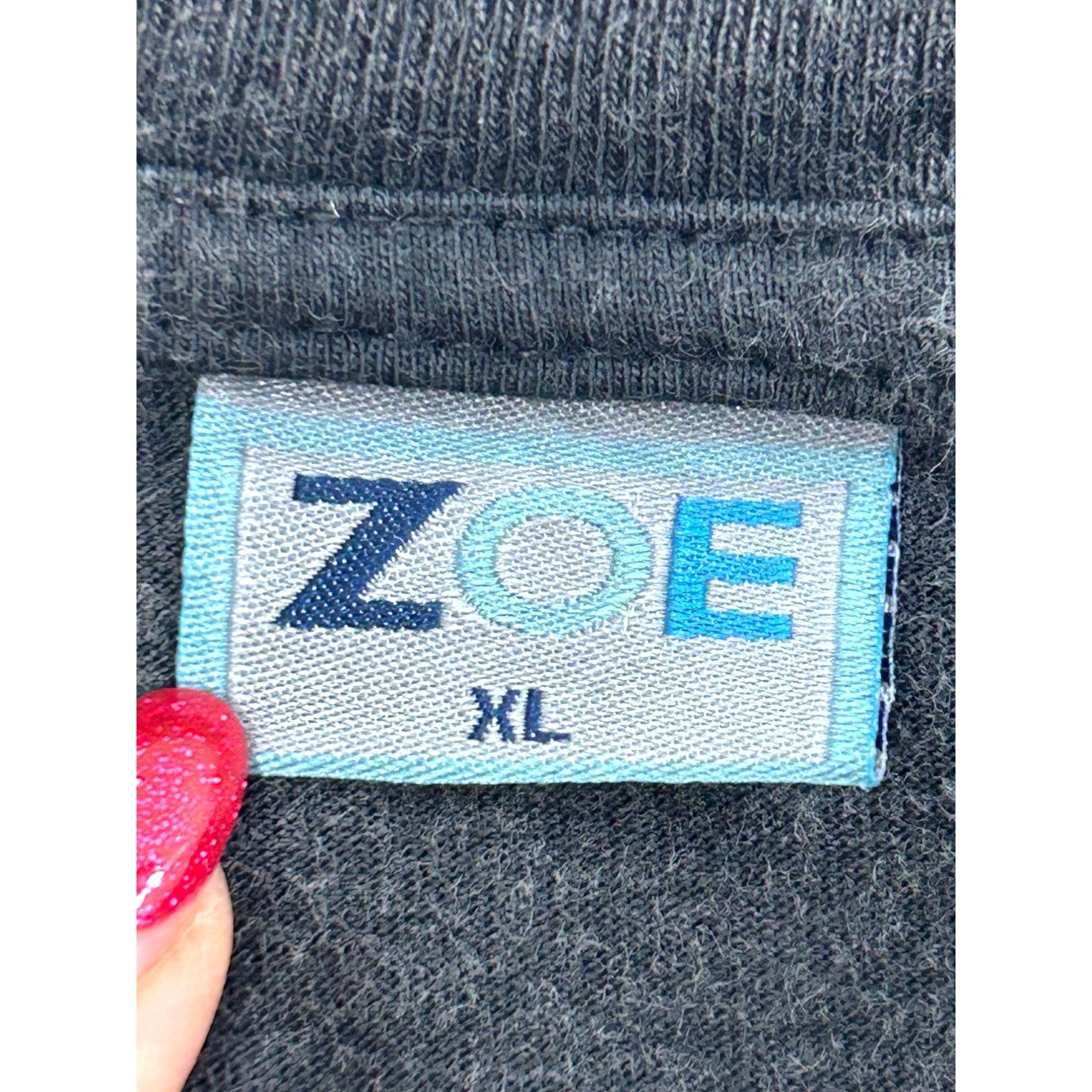 Other Zoe Mens Graphic T-Shirt Black XL Aristotle Greece Energy Mi Size US XL / EU 56 / 4 - 6 Thumbnail
