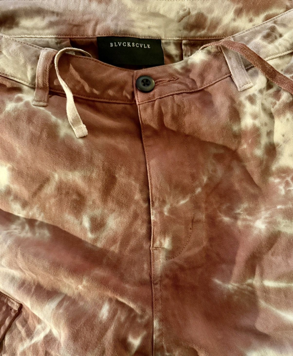 Black Scale 32 waist black scale tie-dye pants Size US 32 / EU 48 - 4 Thumbnail