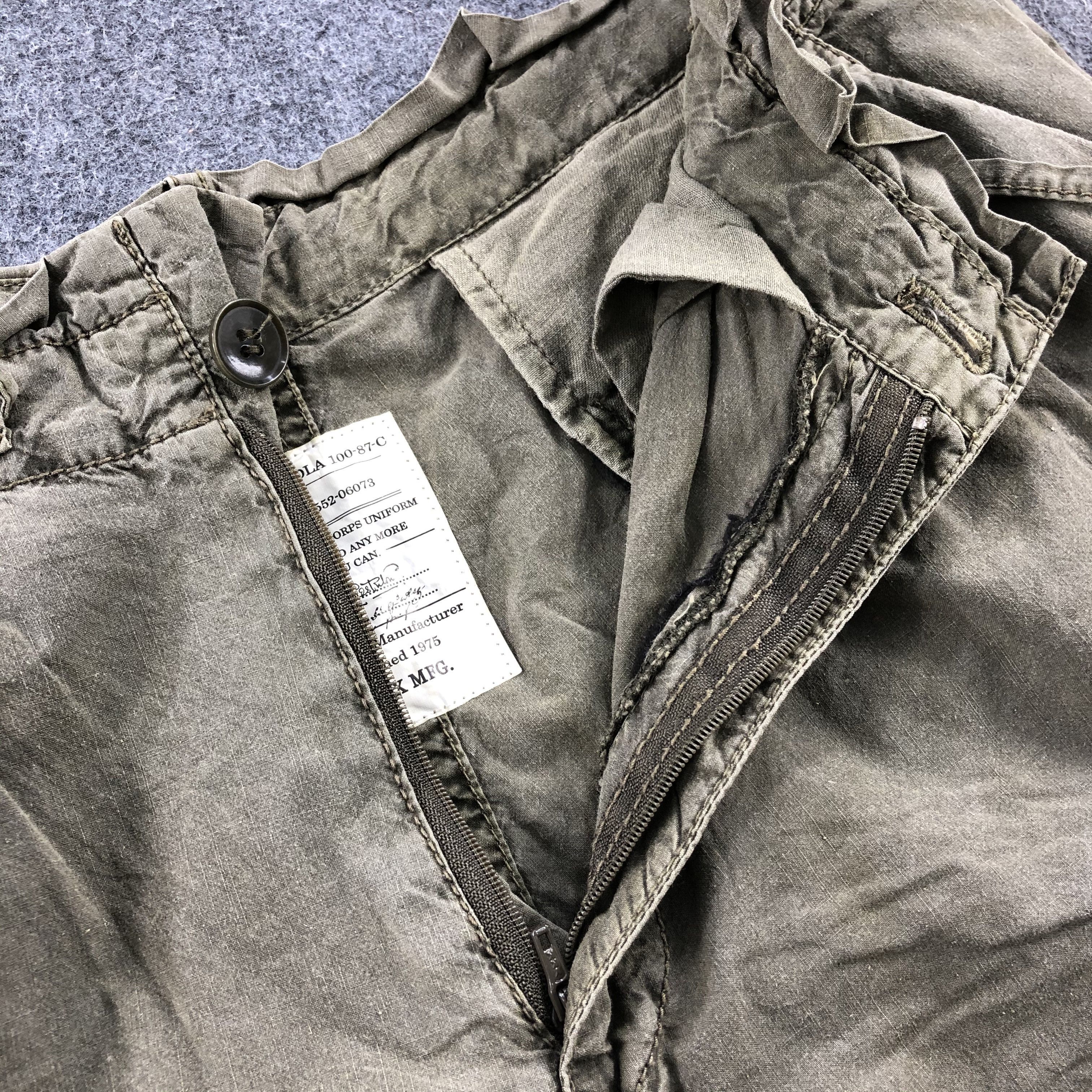 Avirex Avirex Cargo Pants Multi Pocket Tactical Parachute Trousers Size US 30 / EU 46 - 7 Thumbnail