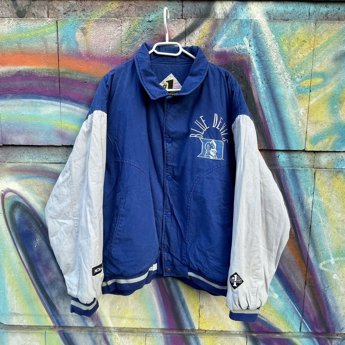 Japanese Brand × Vintage Vintage 90’s Blue Devils University Bomber Size US XL / EU 56 / 4 - 2 Thumbnail
