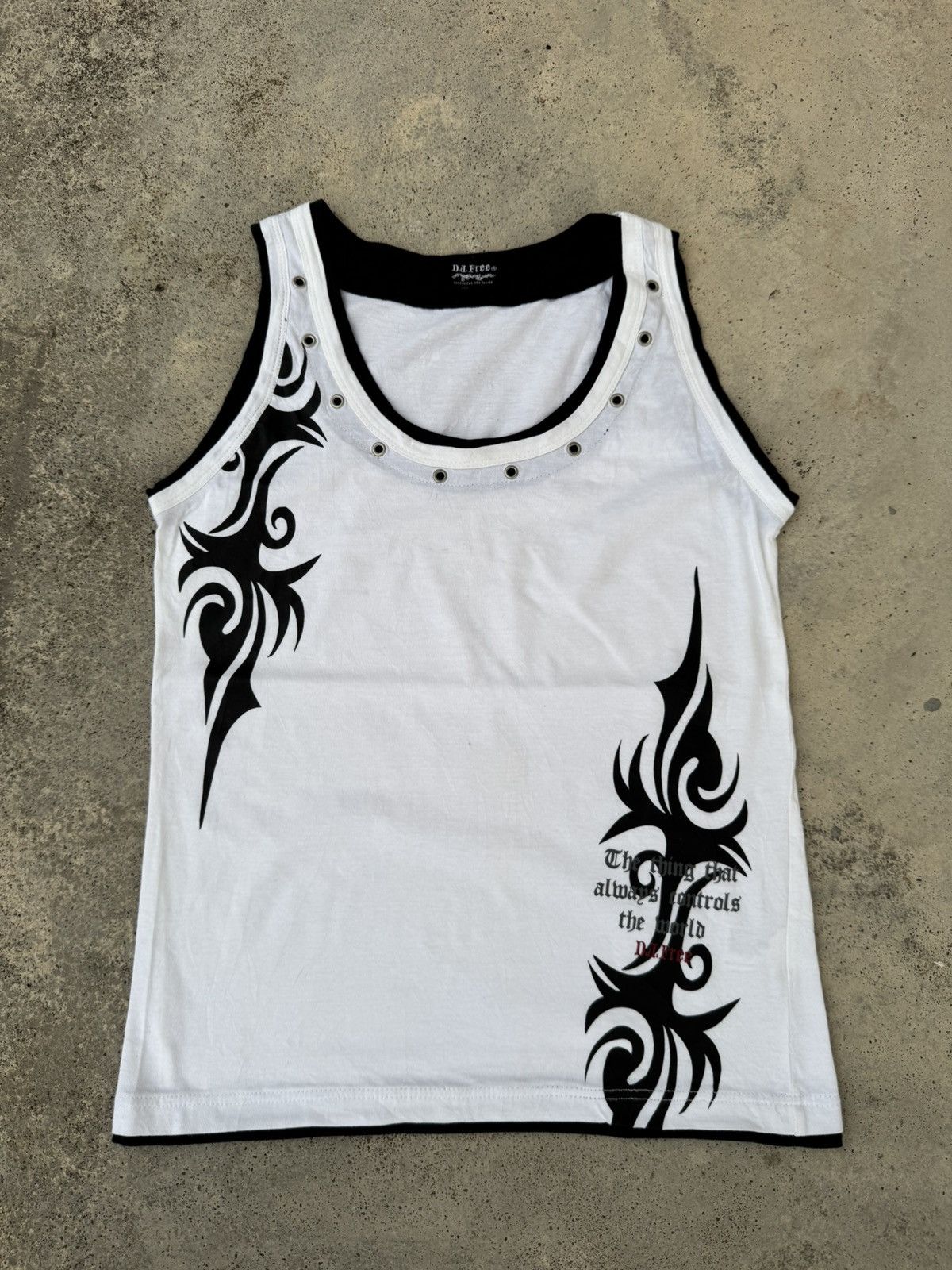 Seditionaries 2000s Cyber Punk Double Layer Goth Punk stud Tees Size US XS / EU 42 / 0 - 1 Thumbnail