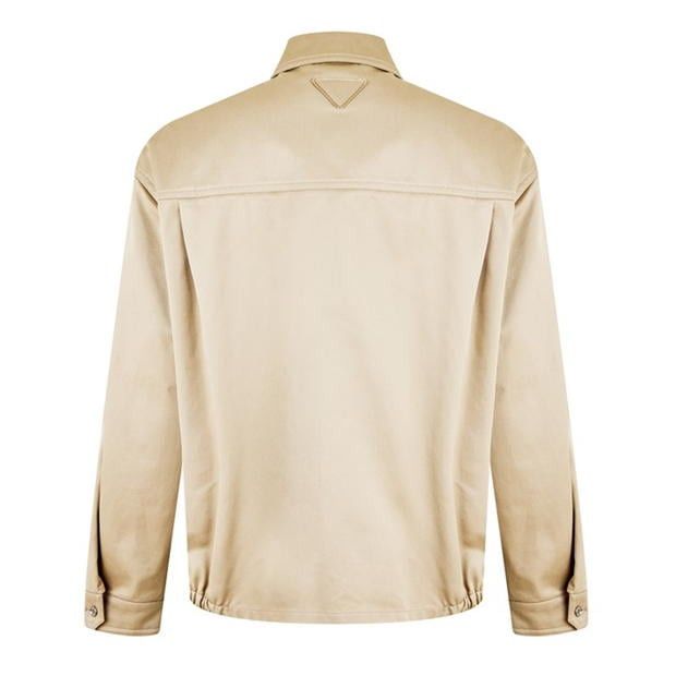 Prada PRADA Zip-Up Shirt Jacket Size US L / EU 52-54 / 3 - 6 Thumbnail